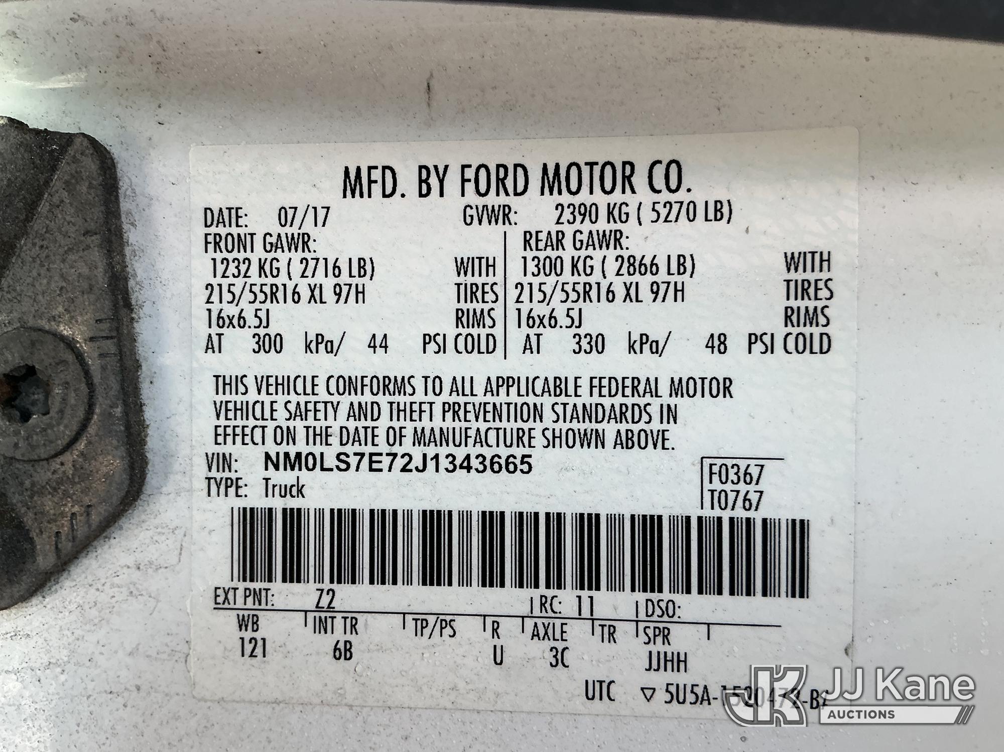 2018 Ford TRANSIT CONNECT