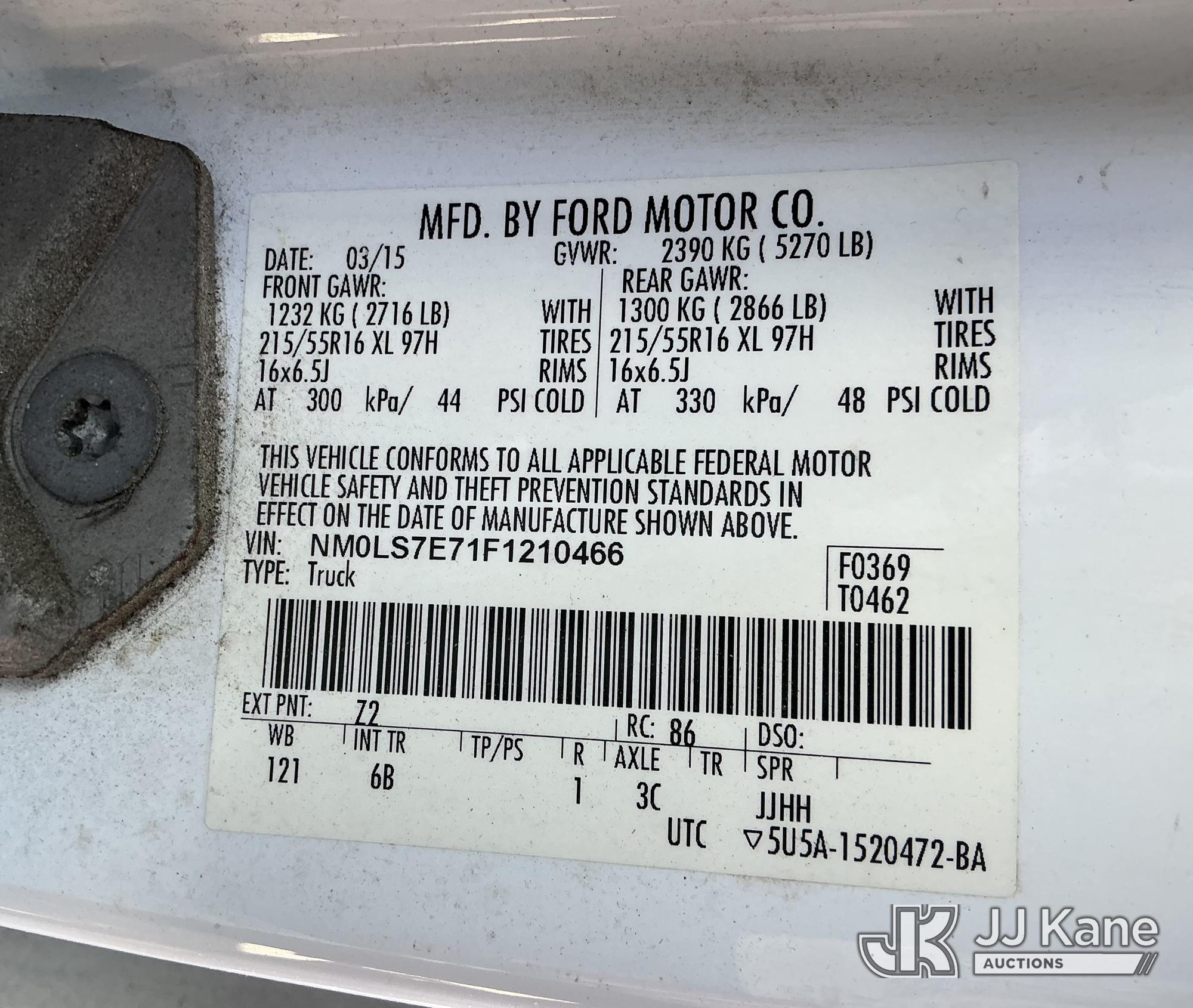 2015 Ford TRANSIT CONNECT