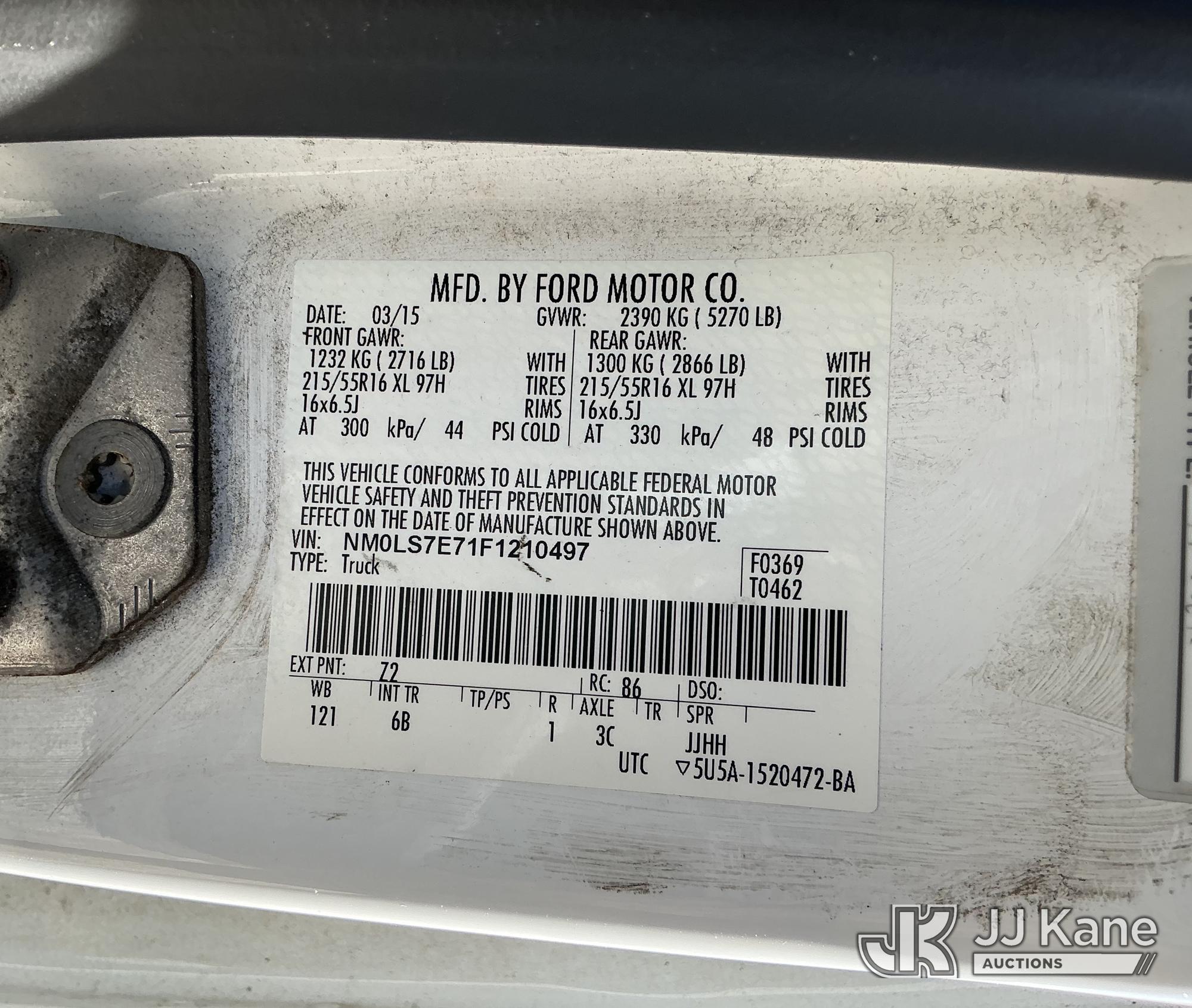 2015 Ford TRANSIT CONNECT