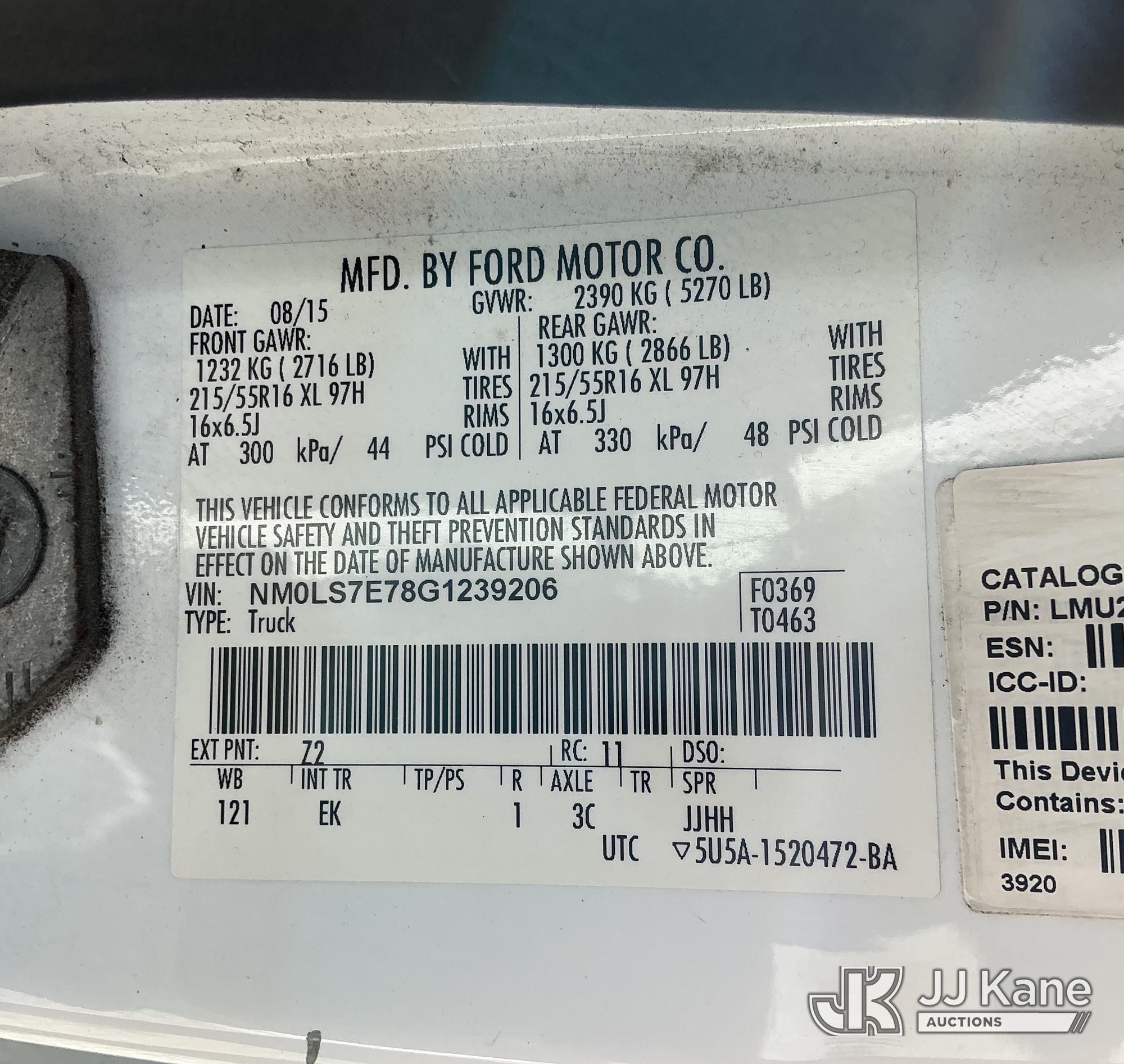 2016 Ford TRANSIT CONNECT