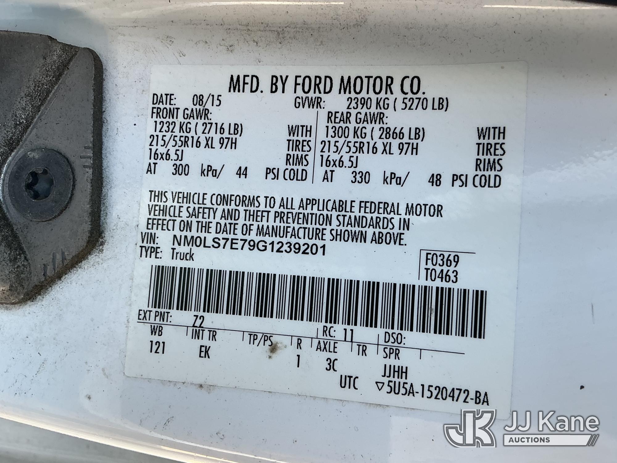 2016 Ford TRANSIT CONNECT