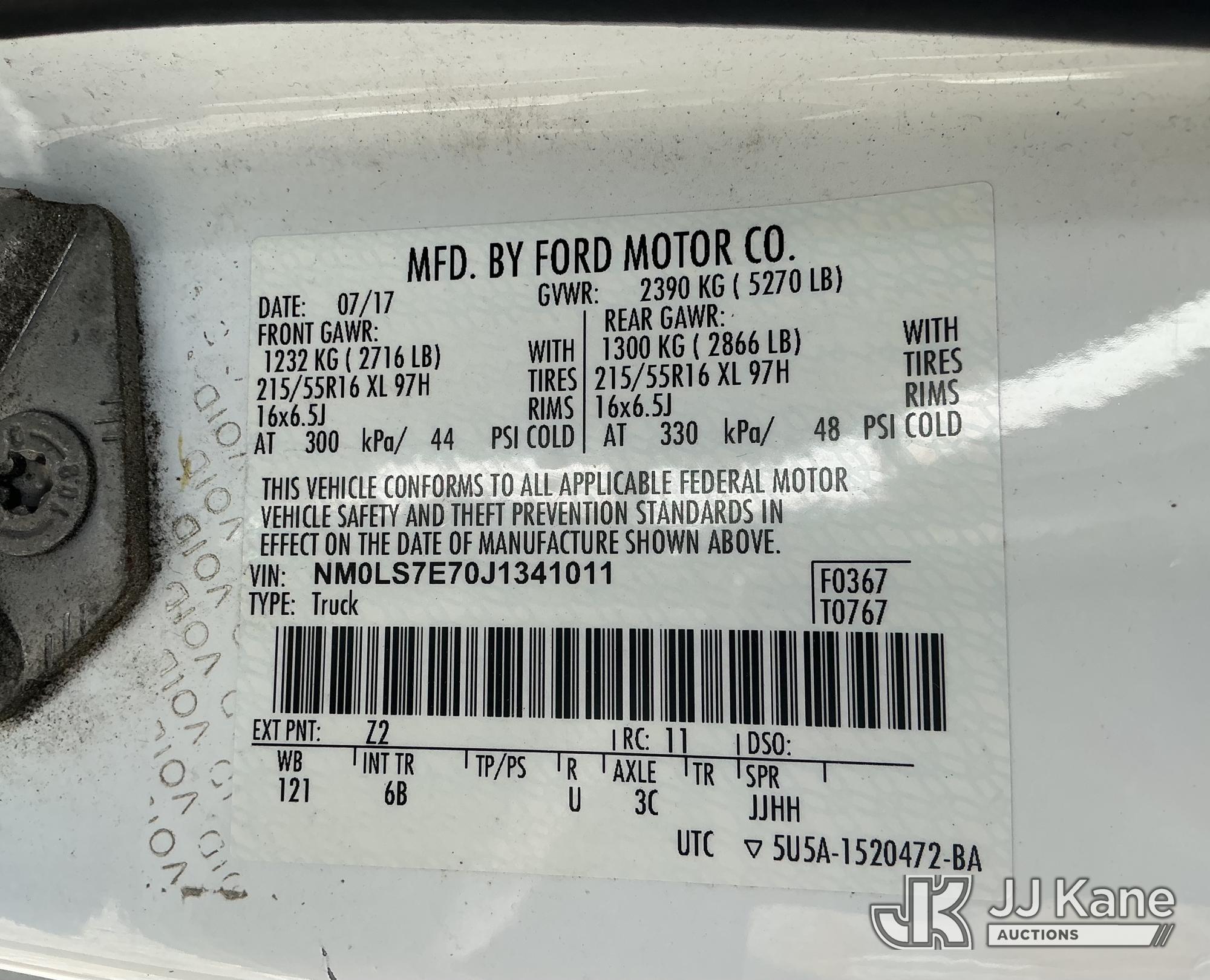 2018 Ford TRANSIT CONNECT