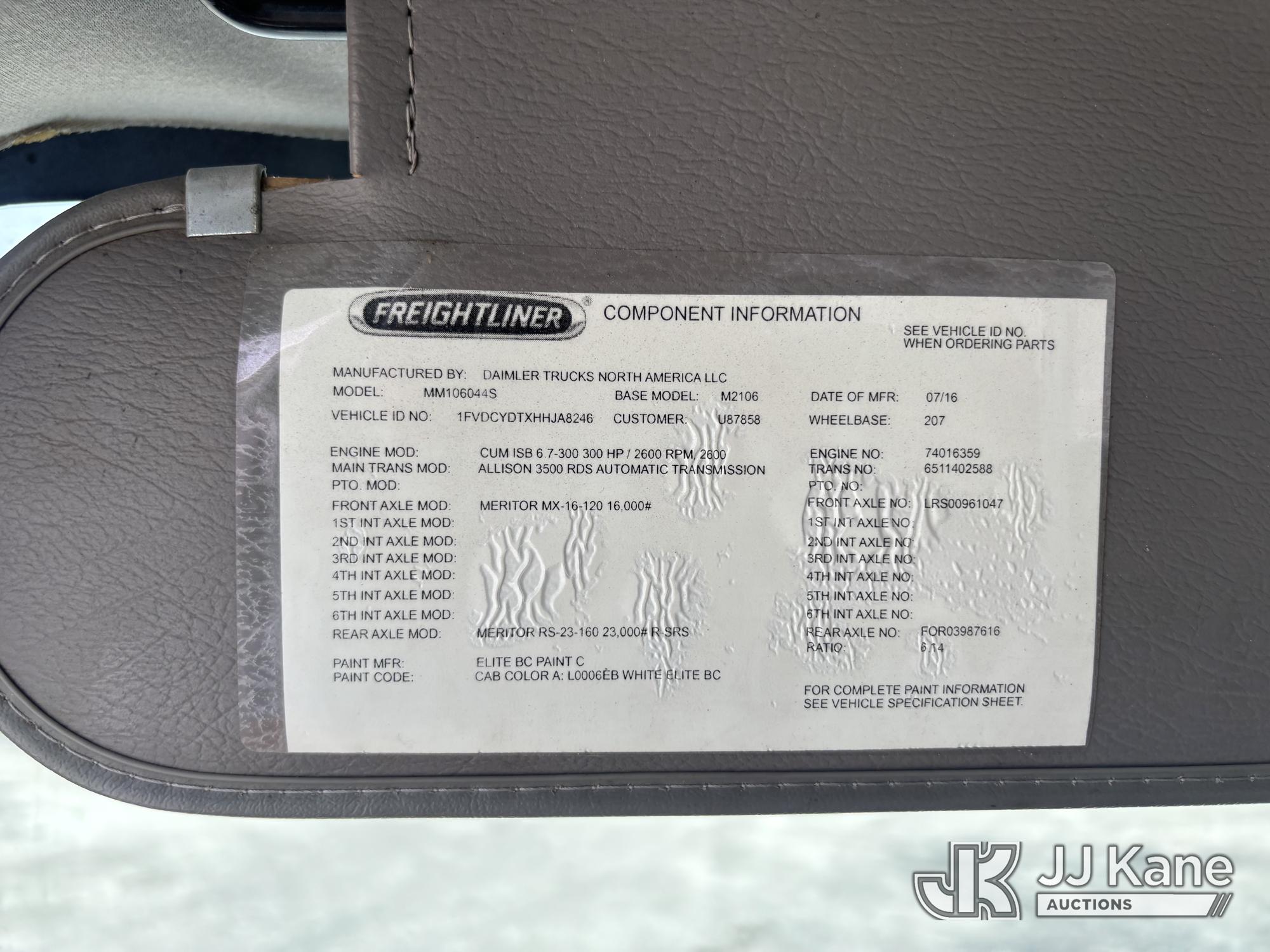 2017 Freightliner M2 106