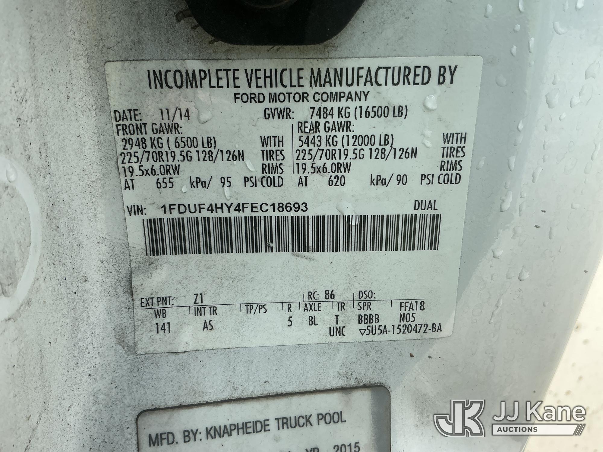 2015 Ford F-450 4X4