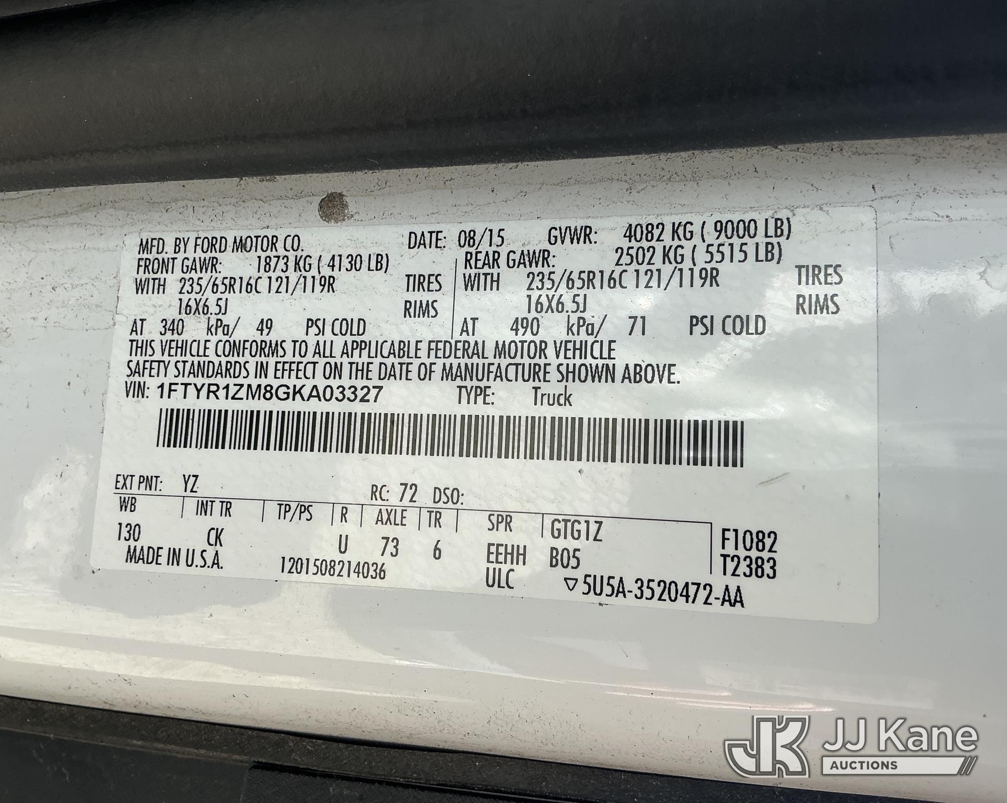 2016 Ford TRANSIT