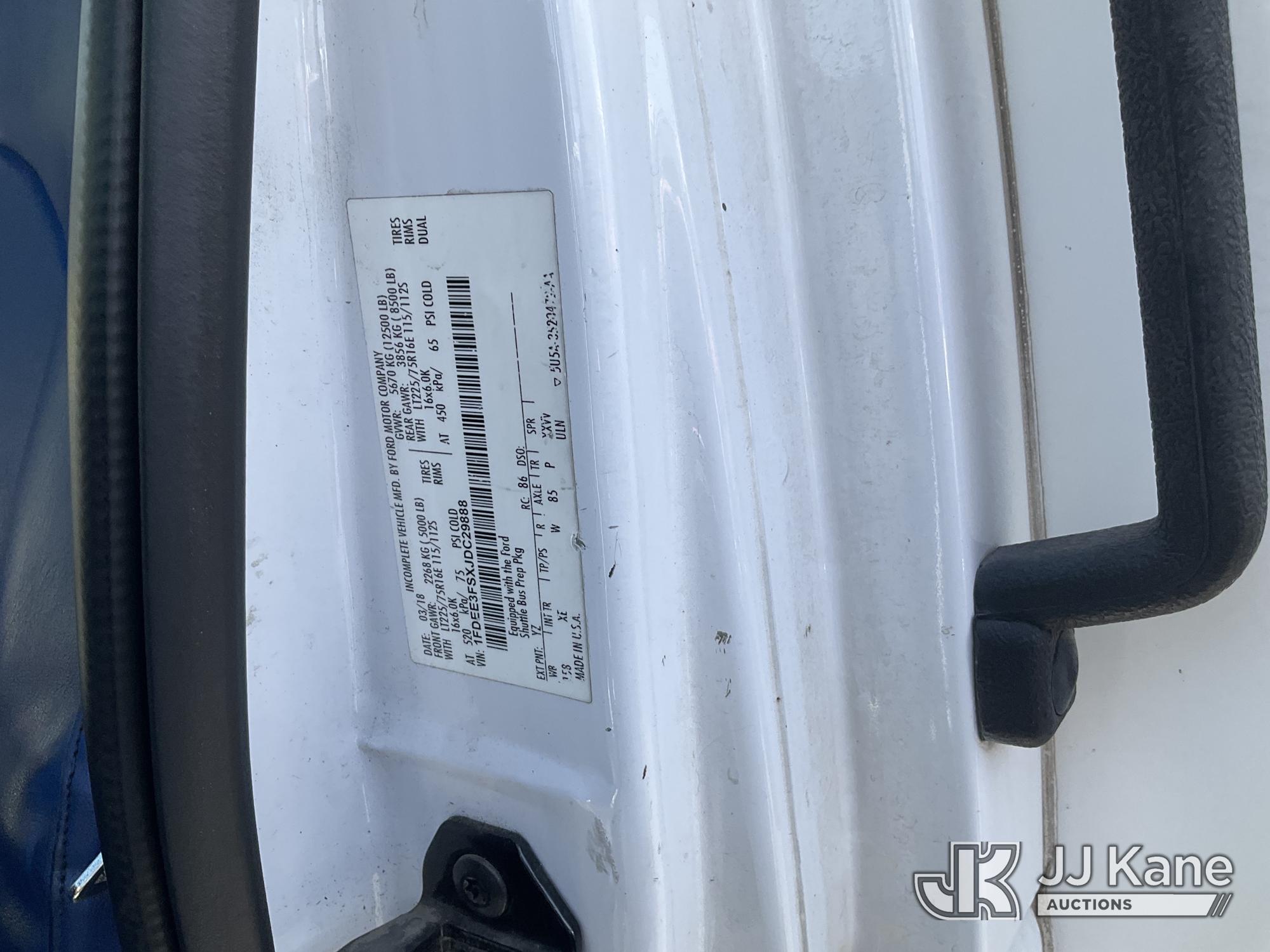2018 Ford ECONOLINE E-350