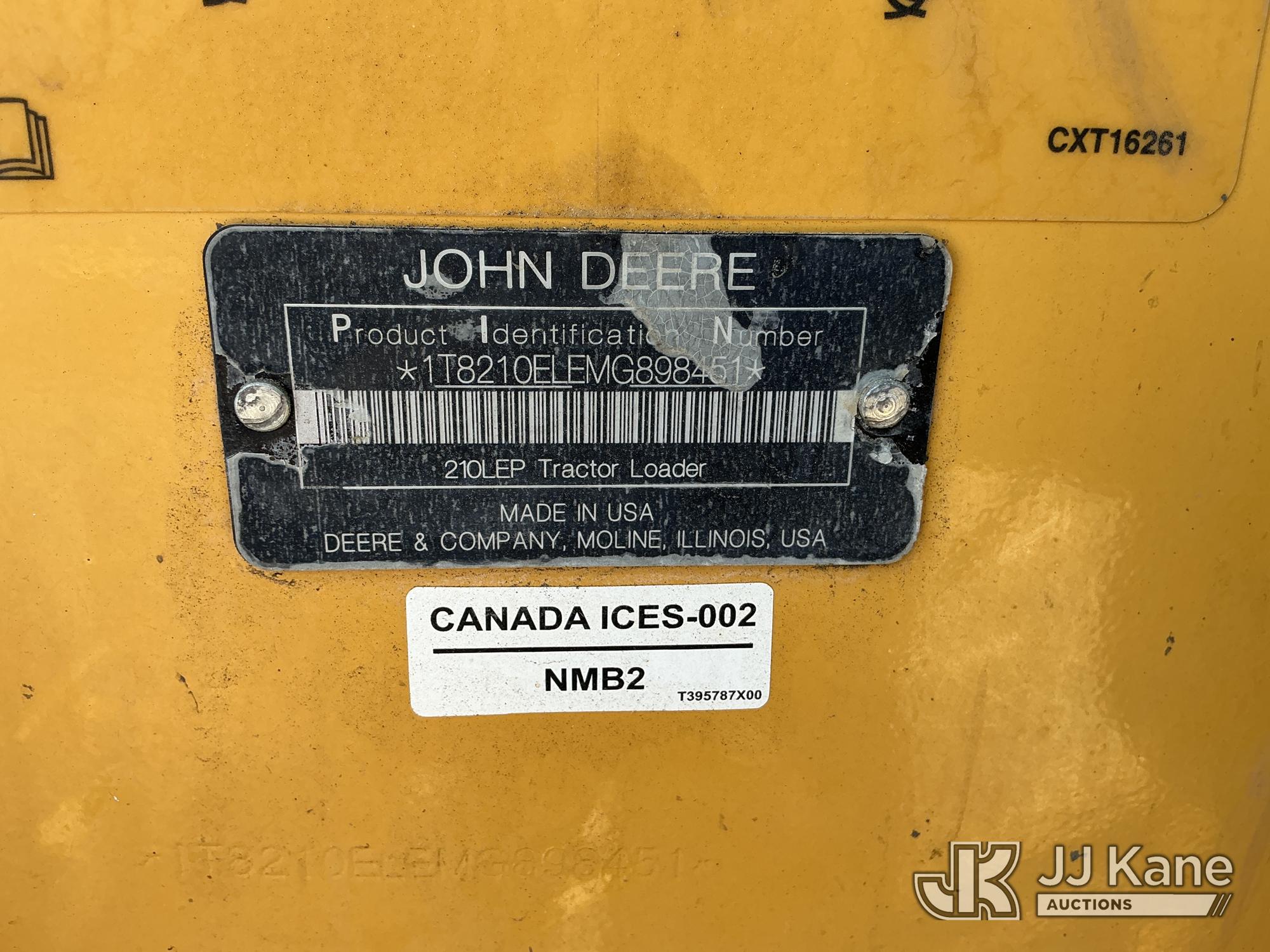 2021 John Deere 210LEP