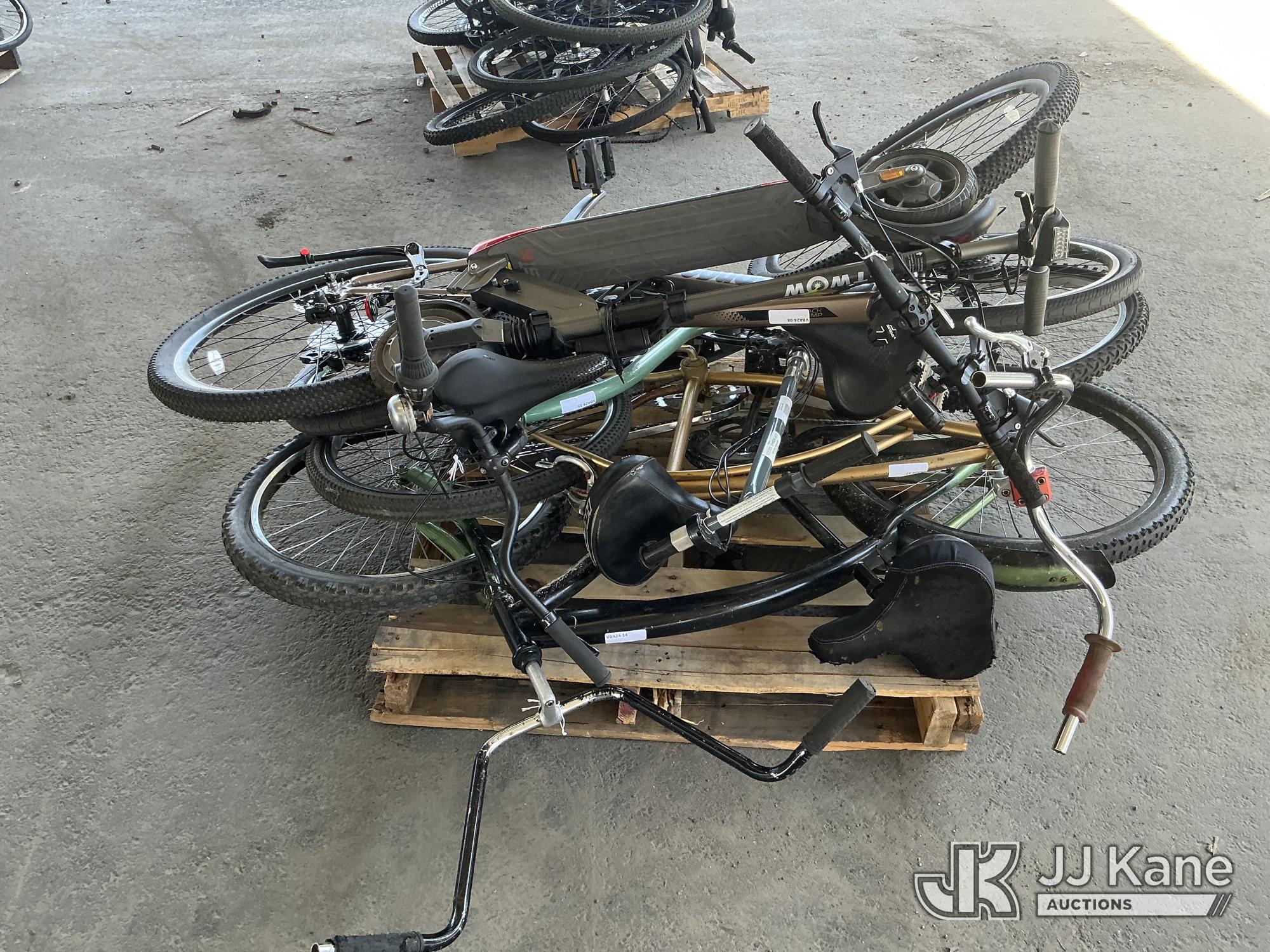 (1 Pallet) Bicycles (Used) NOTE: This unit is being sold AS IS/WHERE IS via Timed Auction and is located in Jurupa Valley