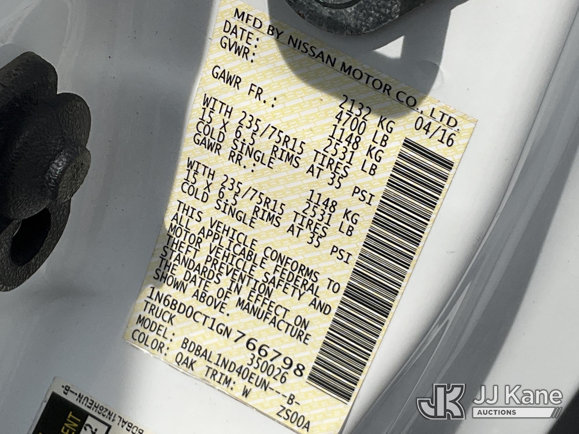 2016 Nissan FRONTIER