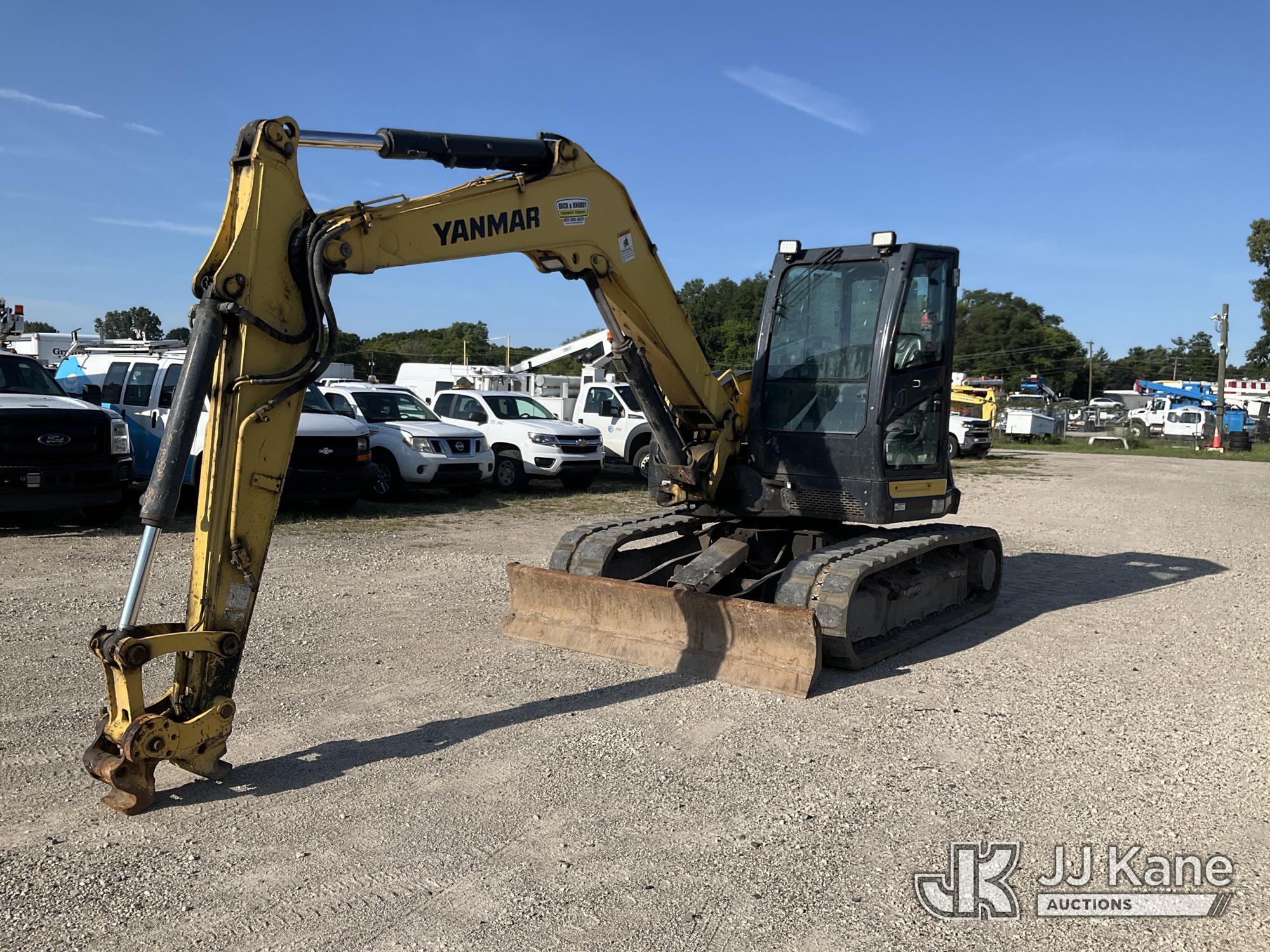 2017 Yanmar SV100 Mini Hydraulic Excavator