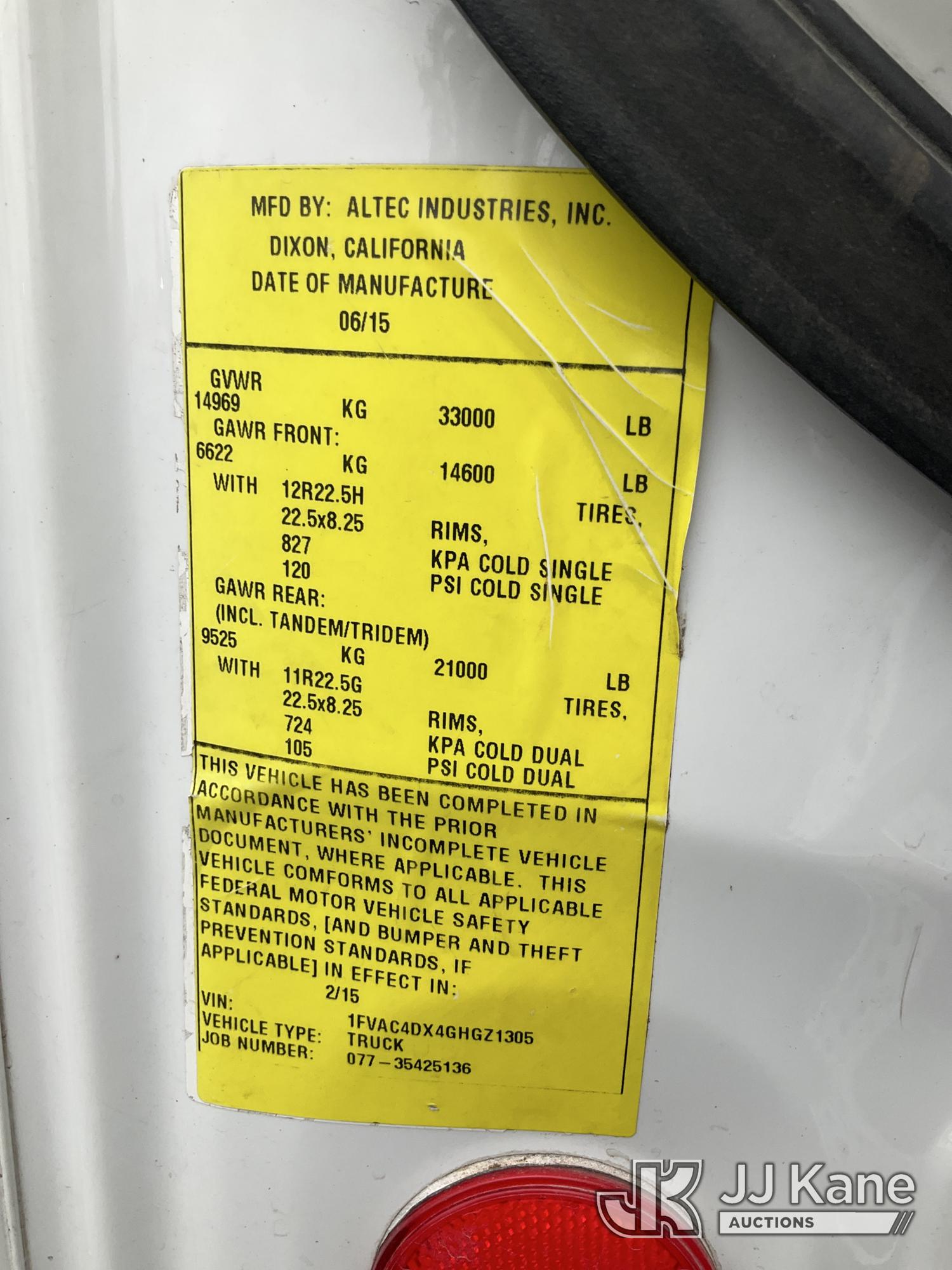 2016 Freightliner M2 112
