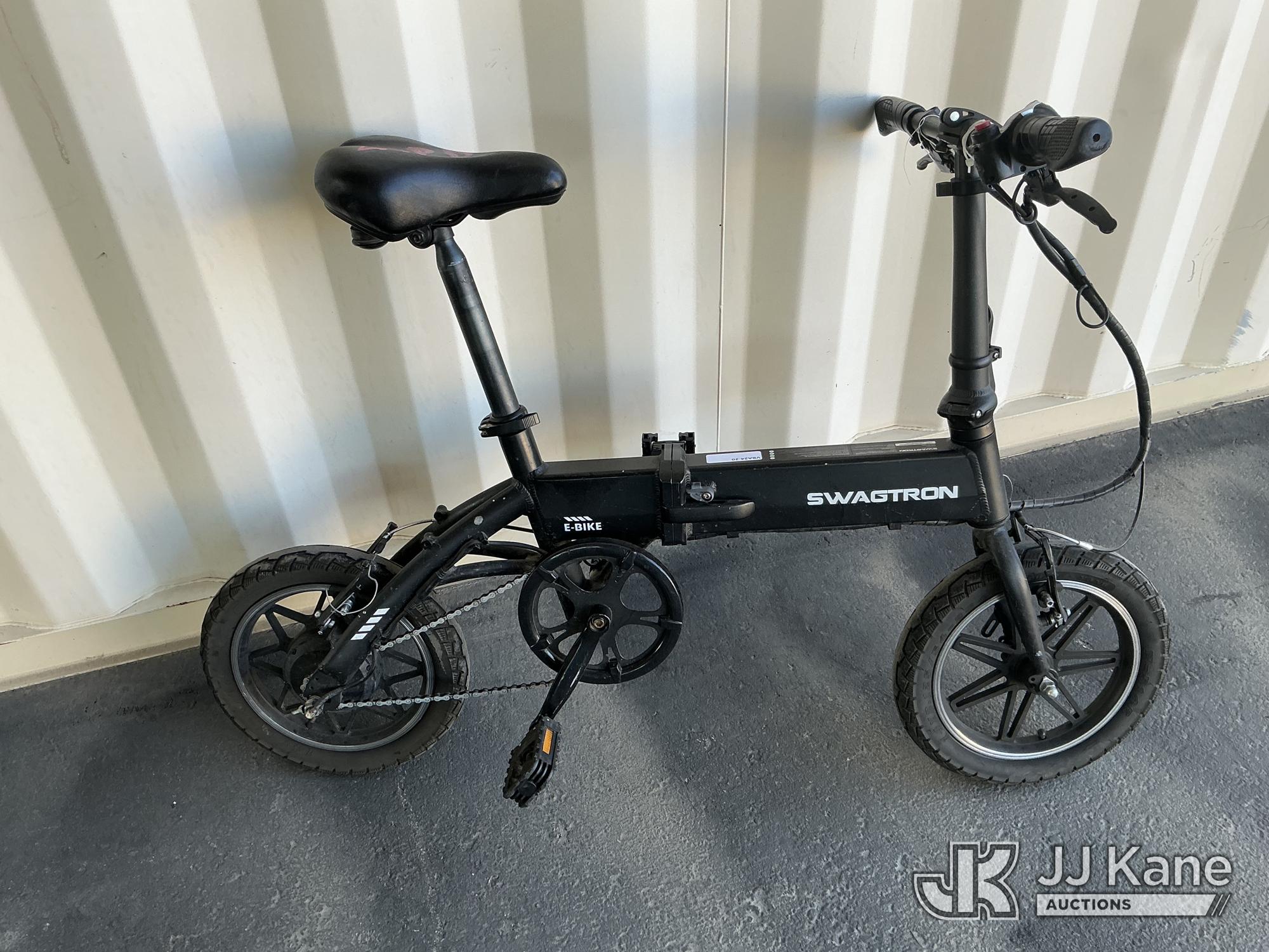 Swagtron E-bike No Keys