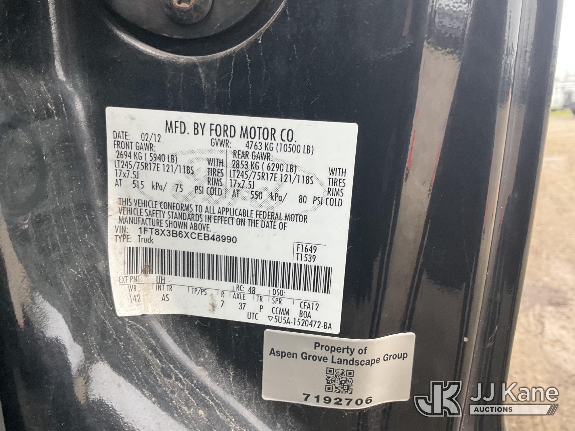 2012 Ford F-350 SUPER DUTY