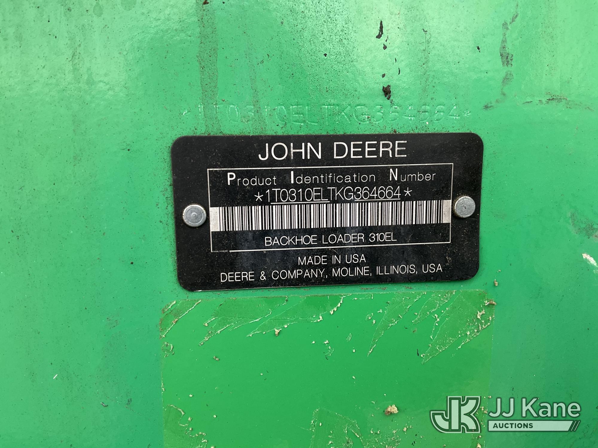 2019 John Deere 310L EP 4x4