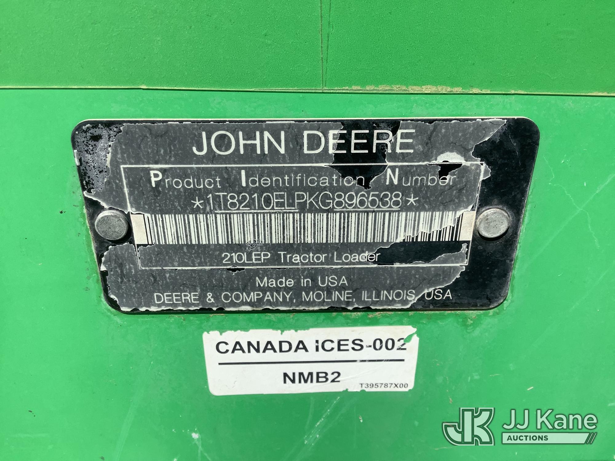2019 John Deere 210L EP