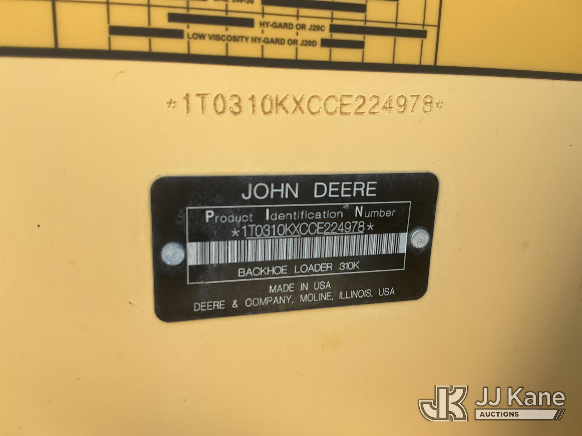 2012 John Deere 310K