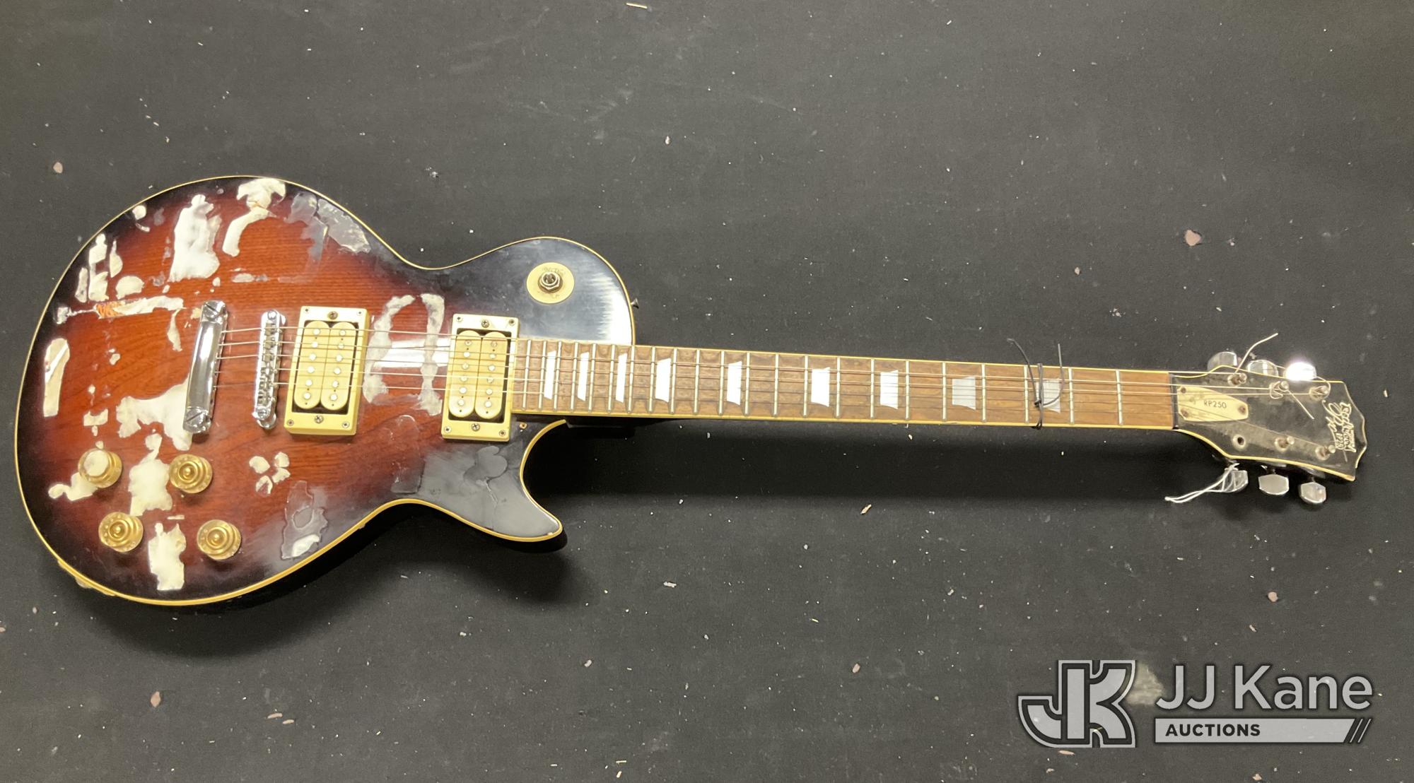 Electric Guitar (Used) NOTE: This unit is being sold AS IS/WHERE IS via Timed Auction and is located in Jurupa Valley