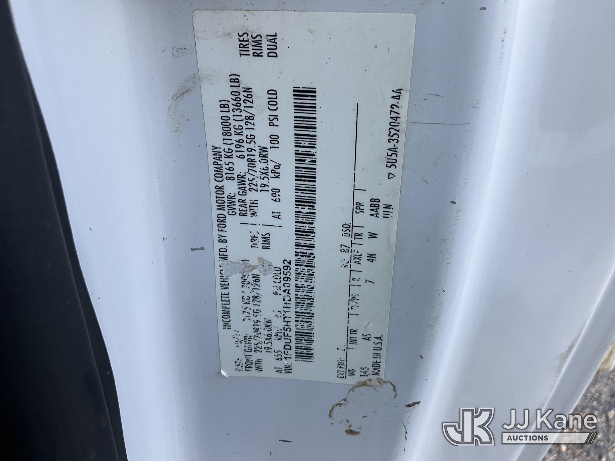 2017 Ford F550 4x4