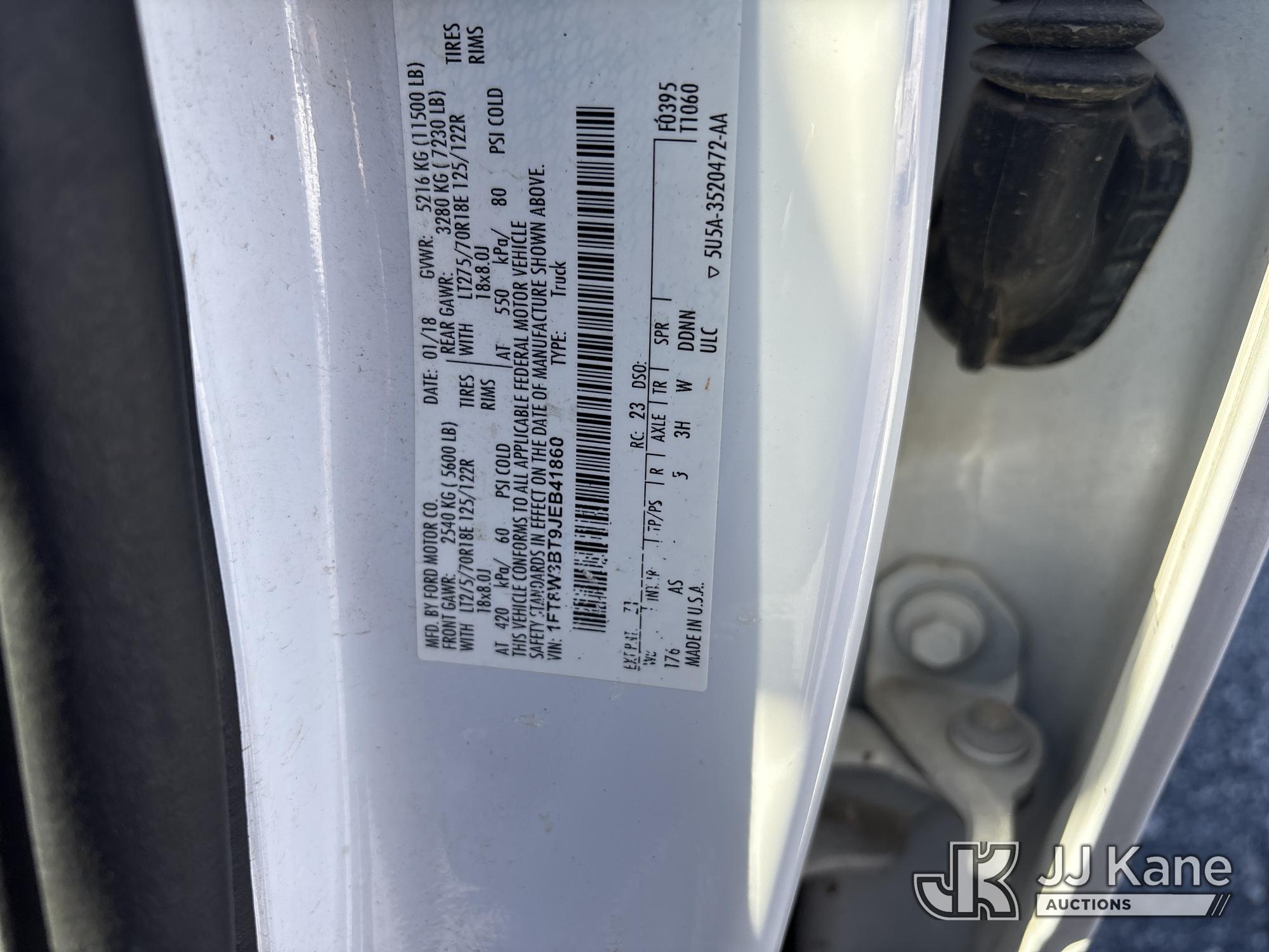 2018 Ford F350 4X4