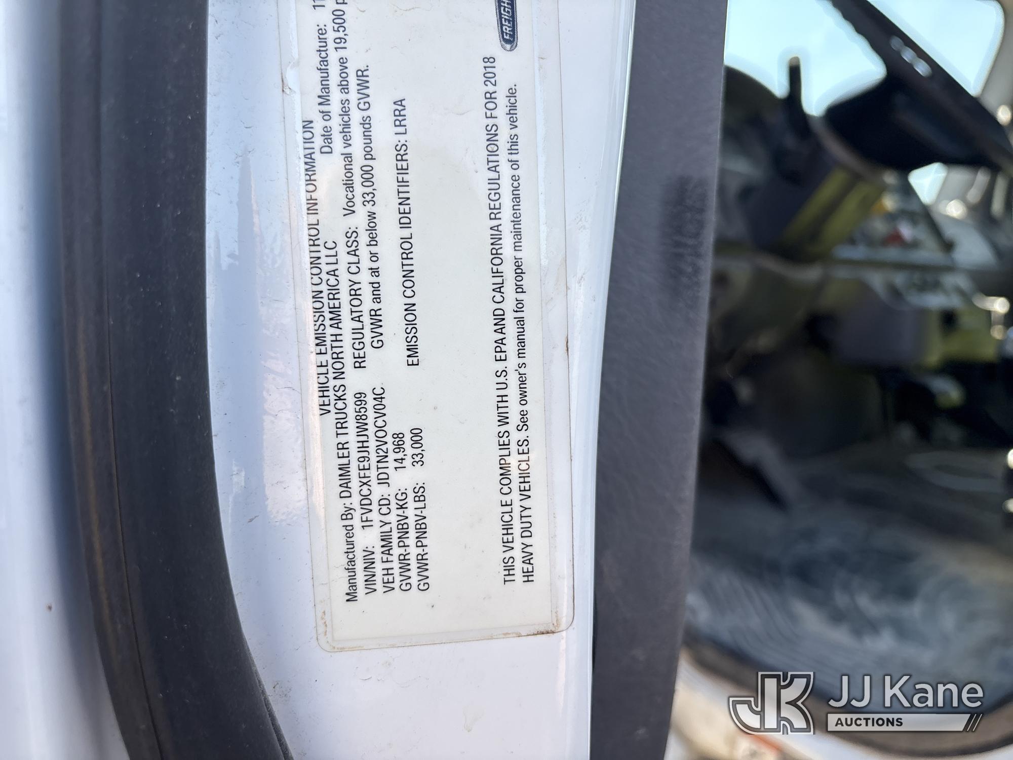 2018 Freightliner M2 106 4X4