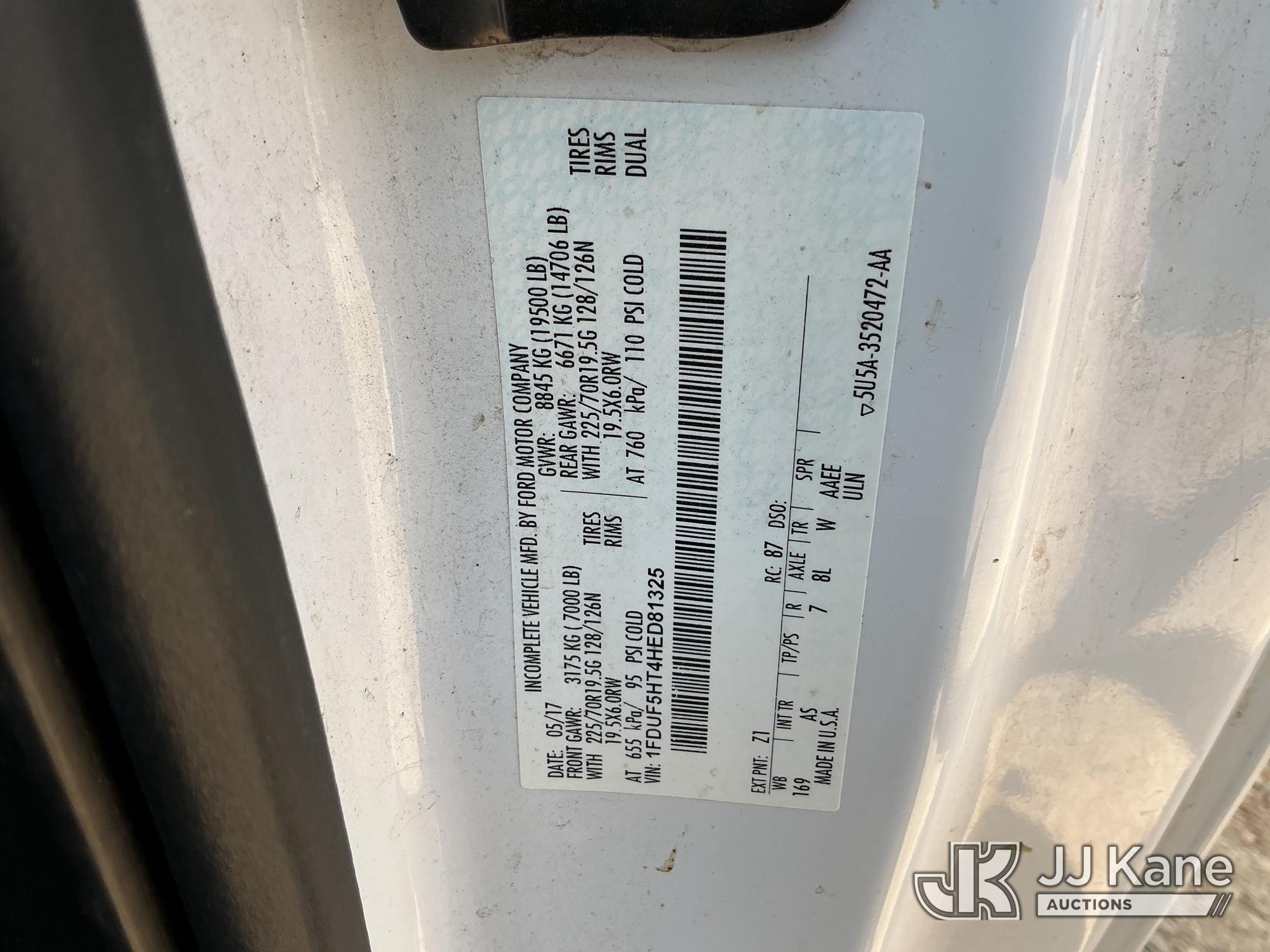 2017 Ford F550 4x4