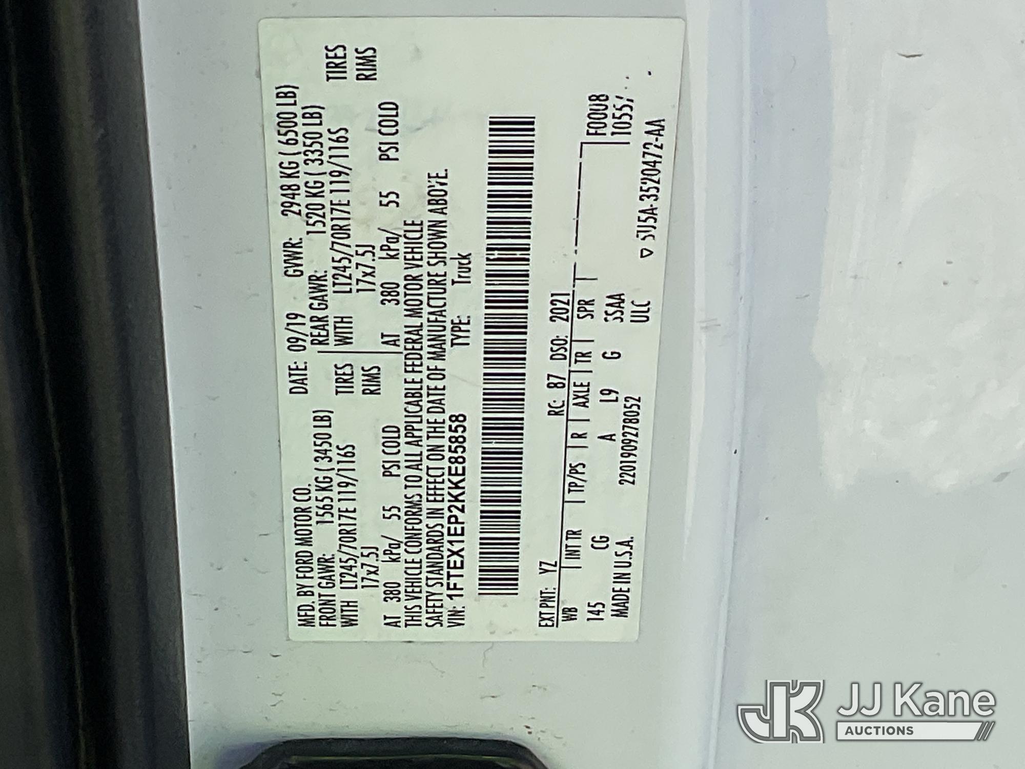 2019 Ford F150 4X4