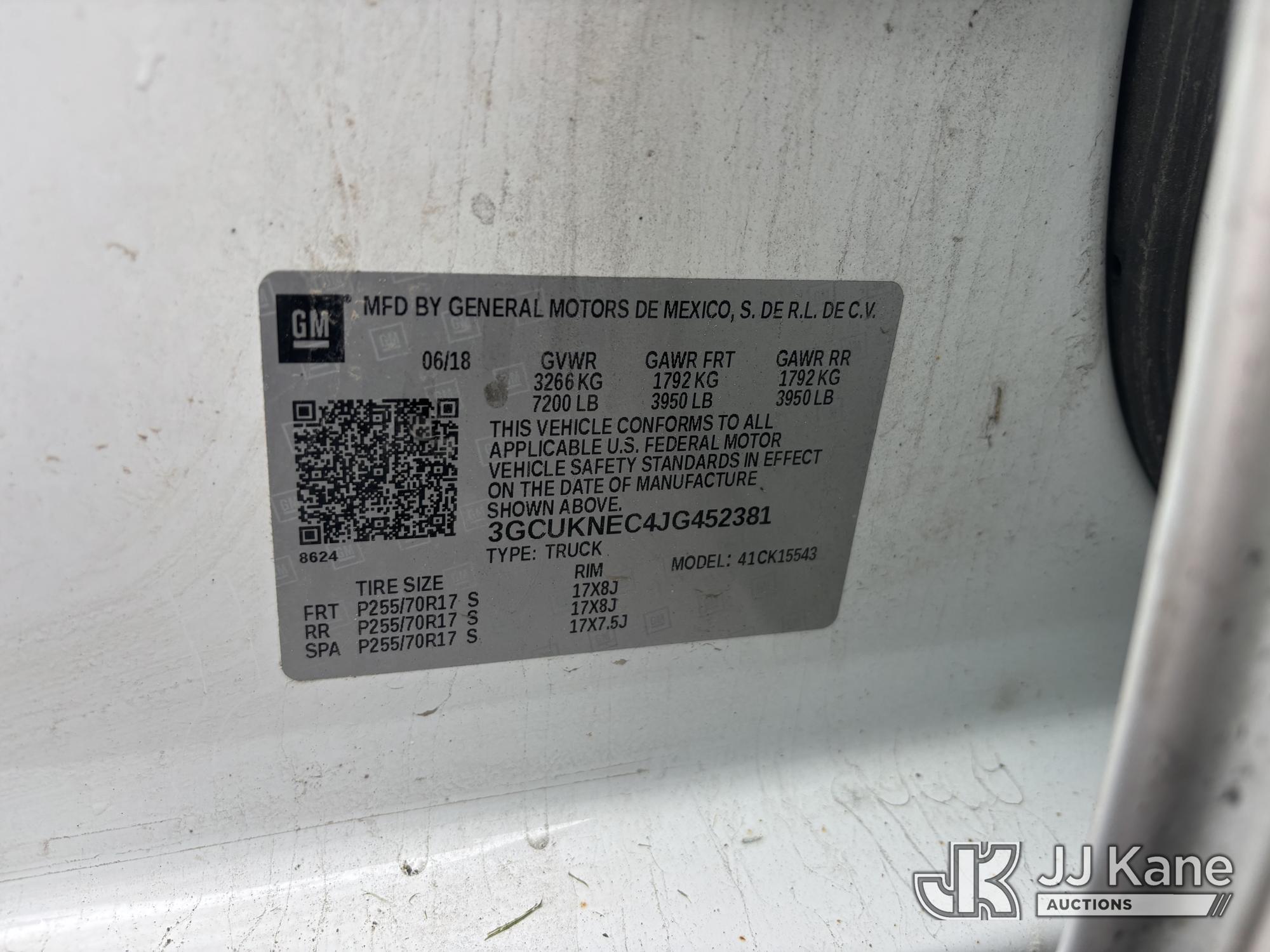 2018 Chevrolet Silverado 1500 4x4