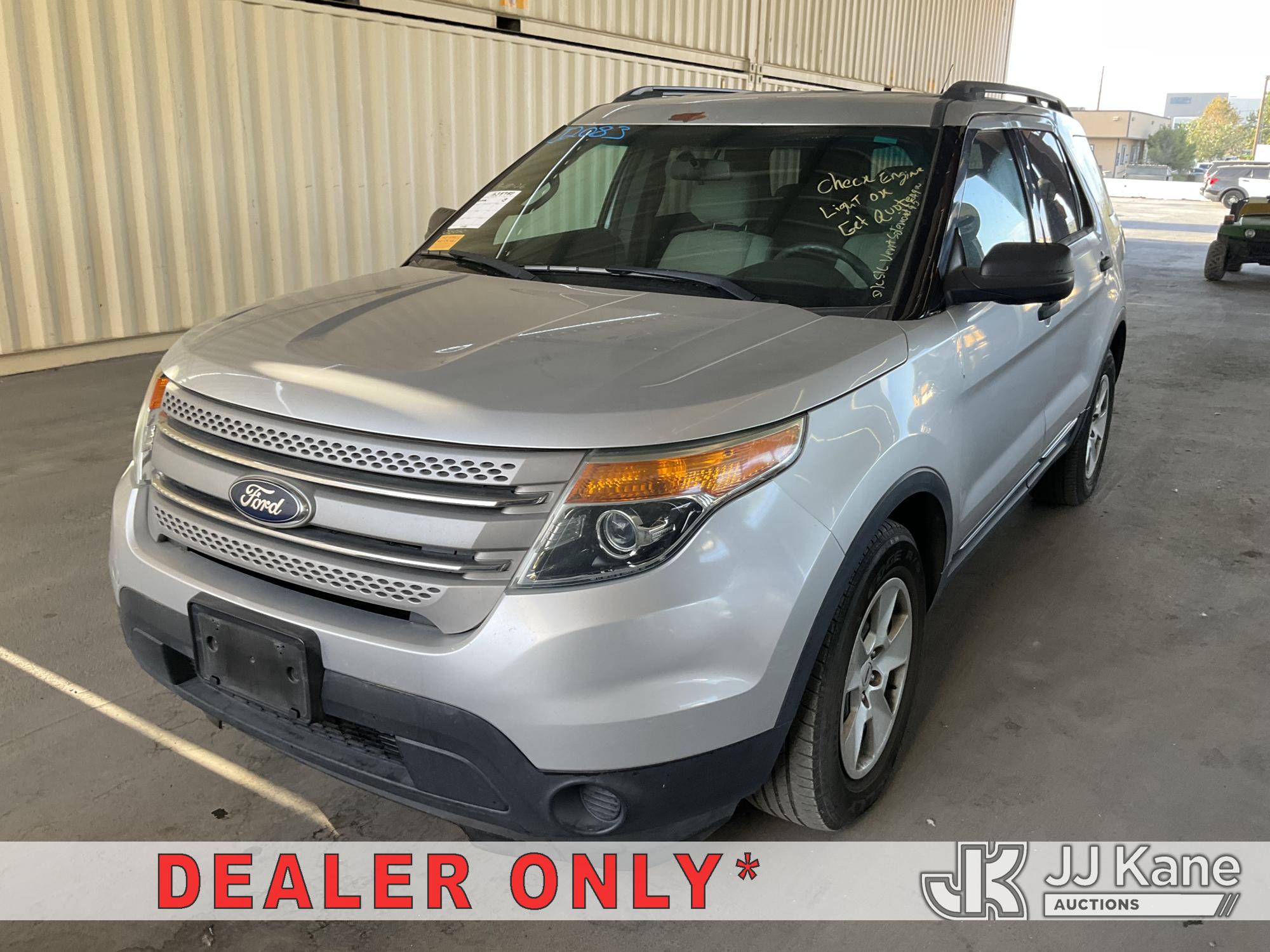 2013 Ford Explorer Base FWD 4-Door Sport Utility Vehicle