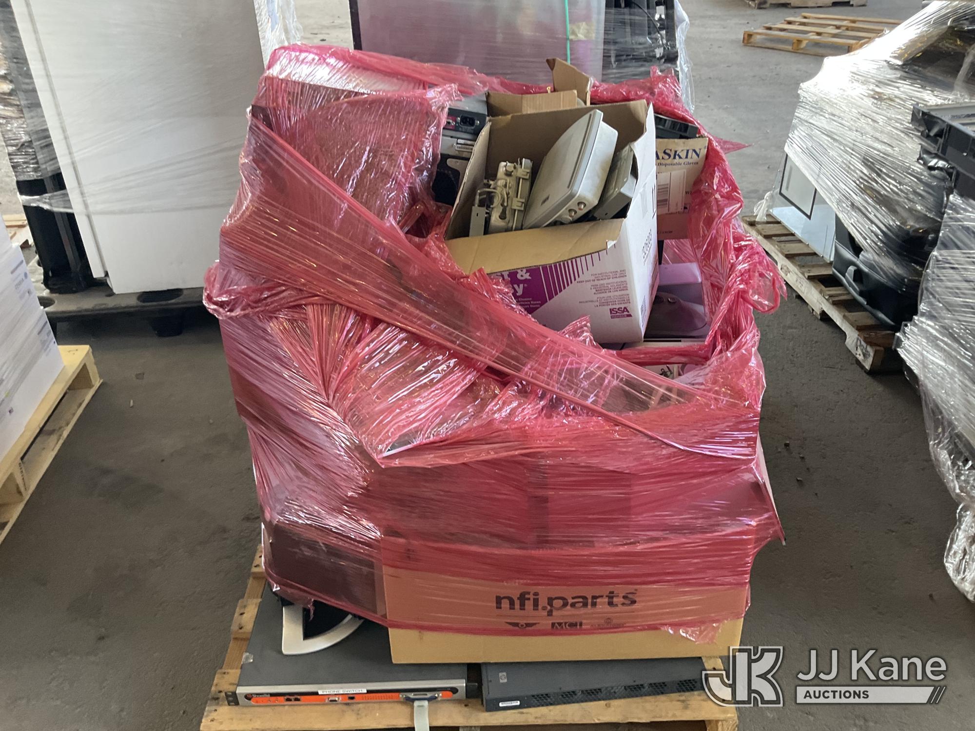(1 Pallet) Electronics (Used) NOTE: This unit is being sold AS IS/WHERE IS via Timed Auction and is located in Jurupa Valley