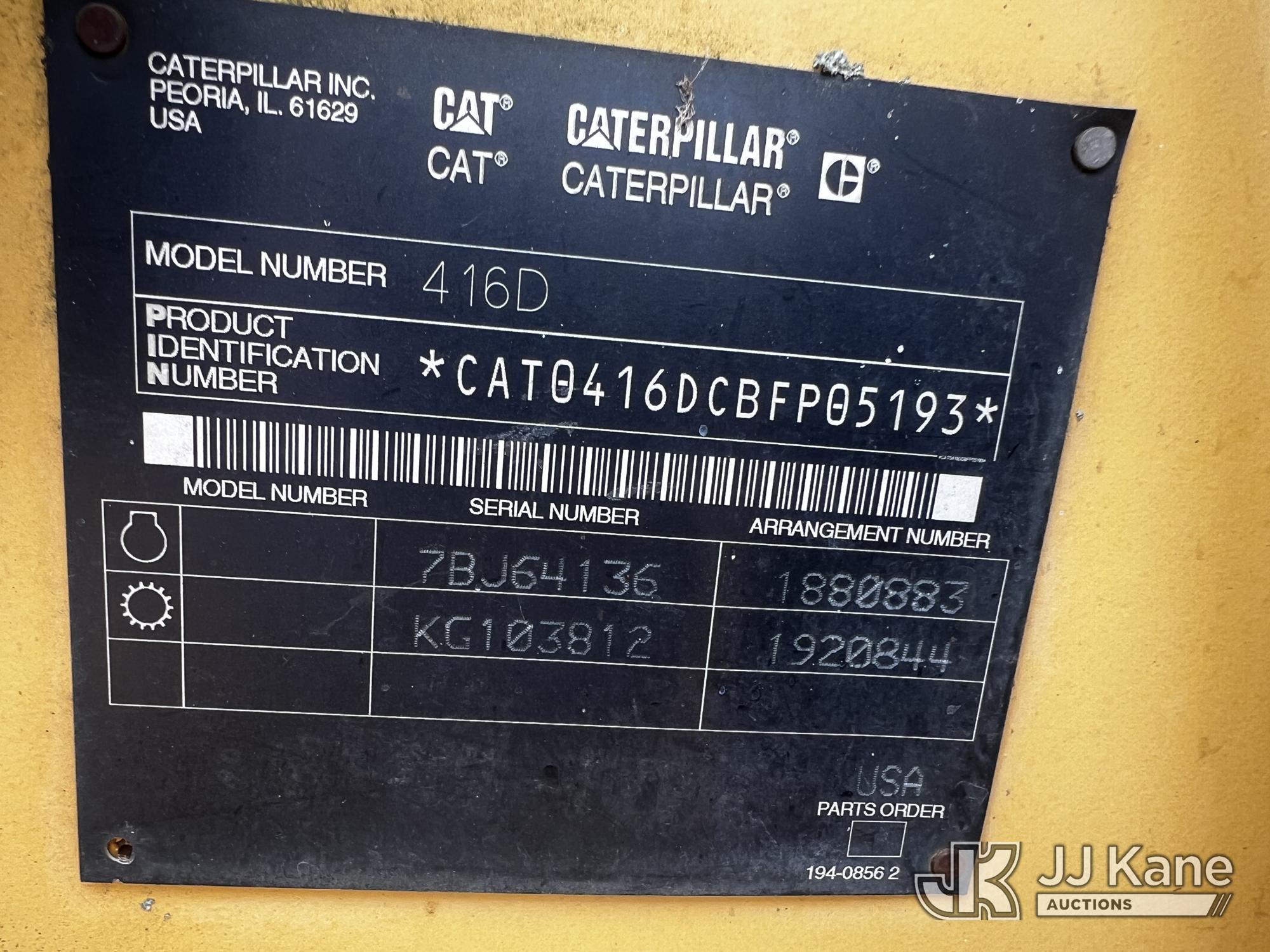 2002 Caterpillar 416D