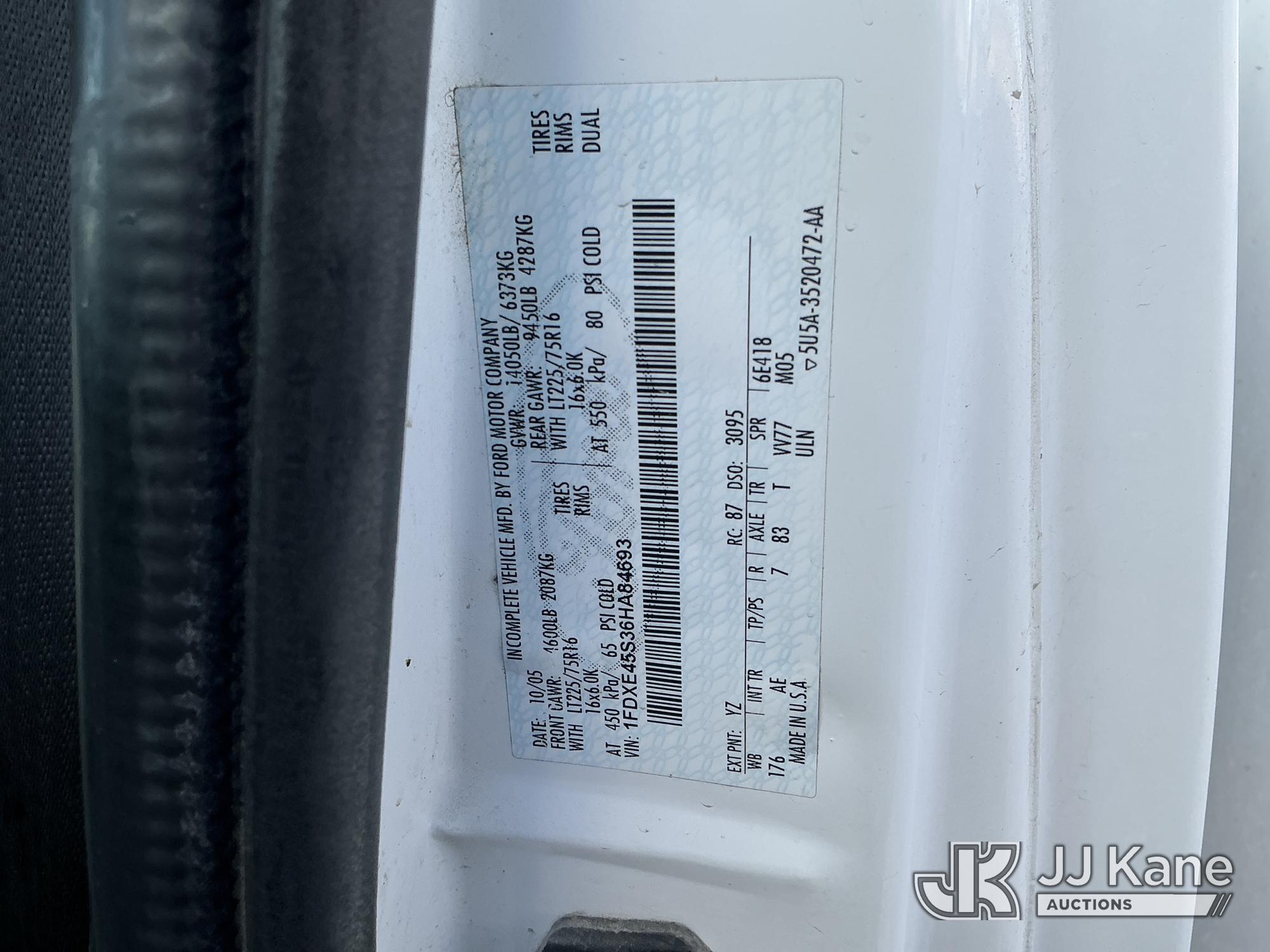 2006 Ford E450