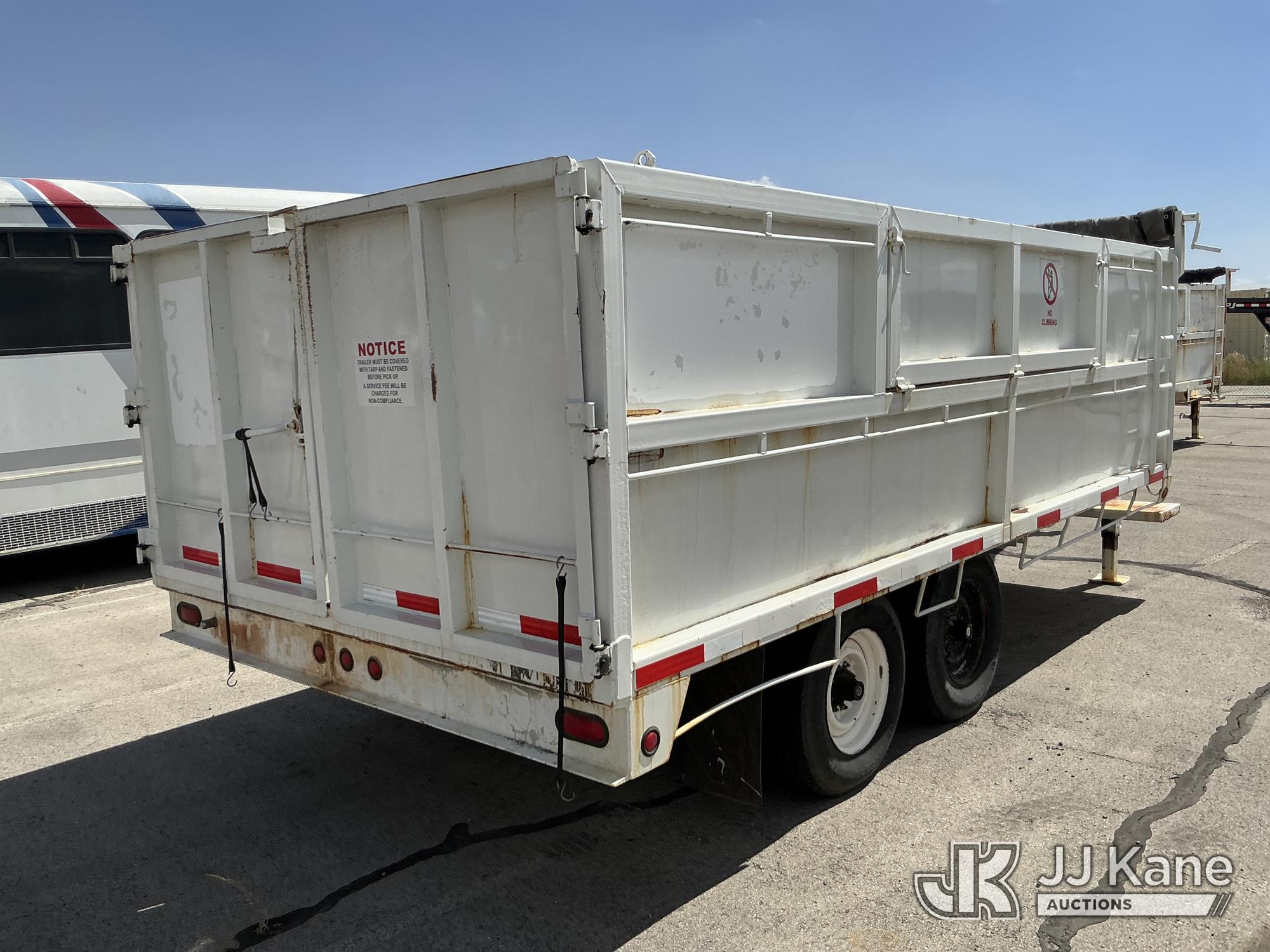 2002 Williamson 16ft Dump Trailer