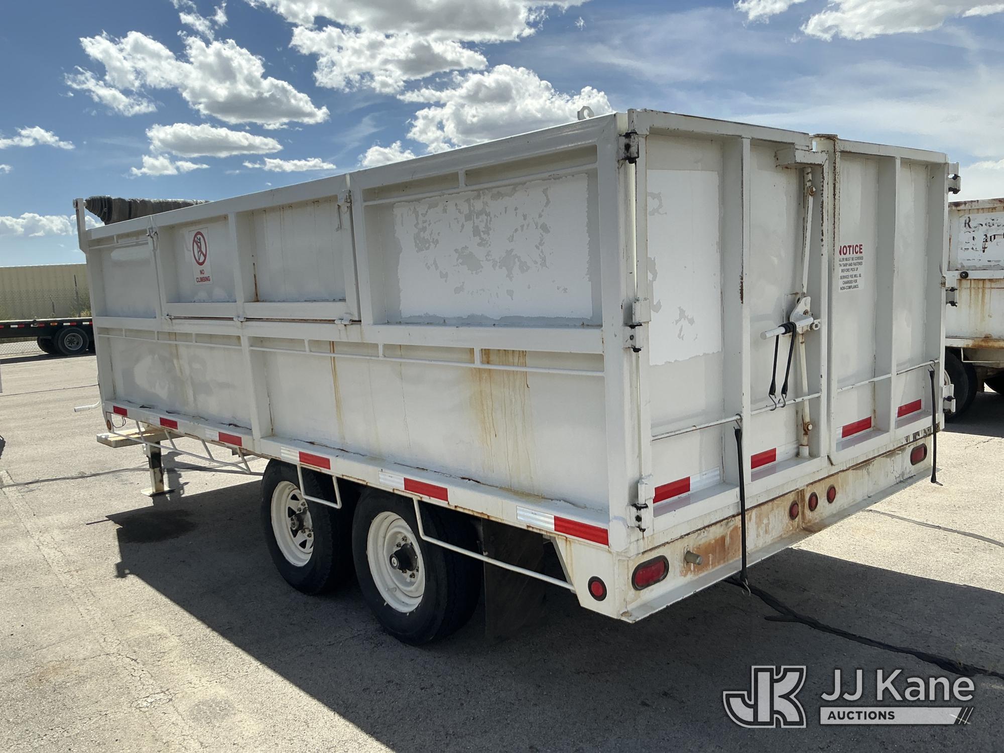 2002 Williamson 16ft Dump Trailer