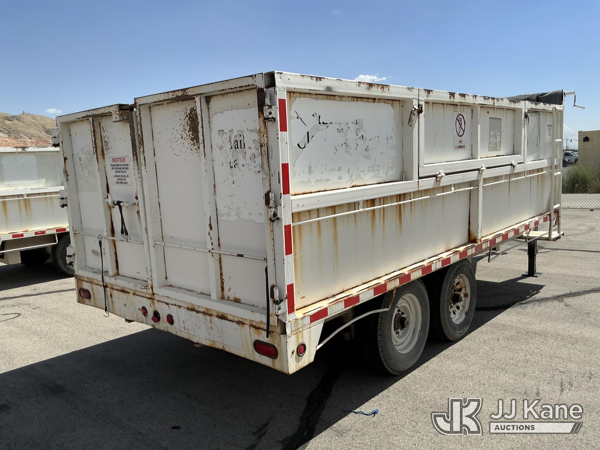 2000 Williamson 16ft Dump Trailer