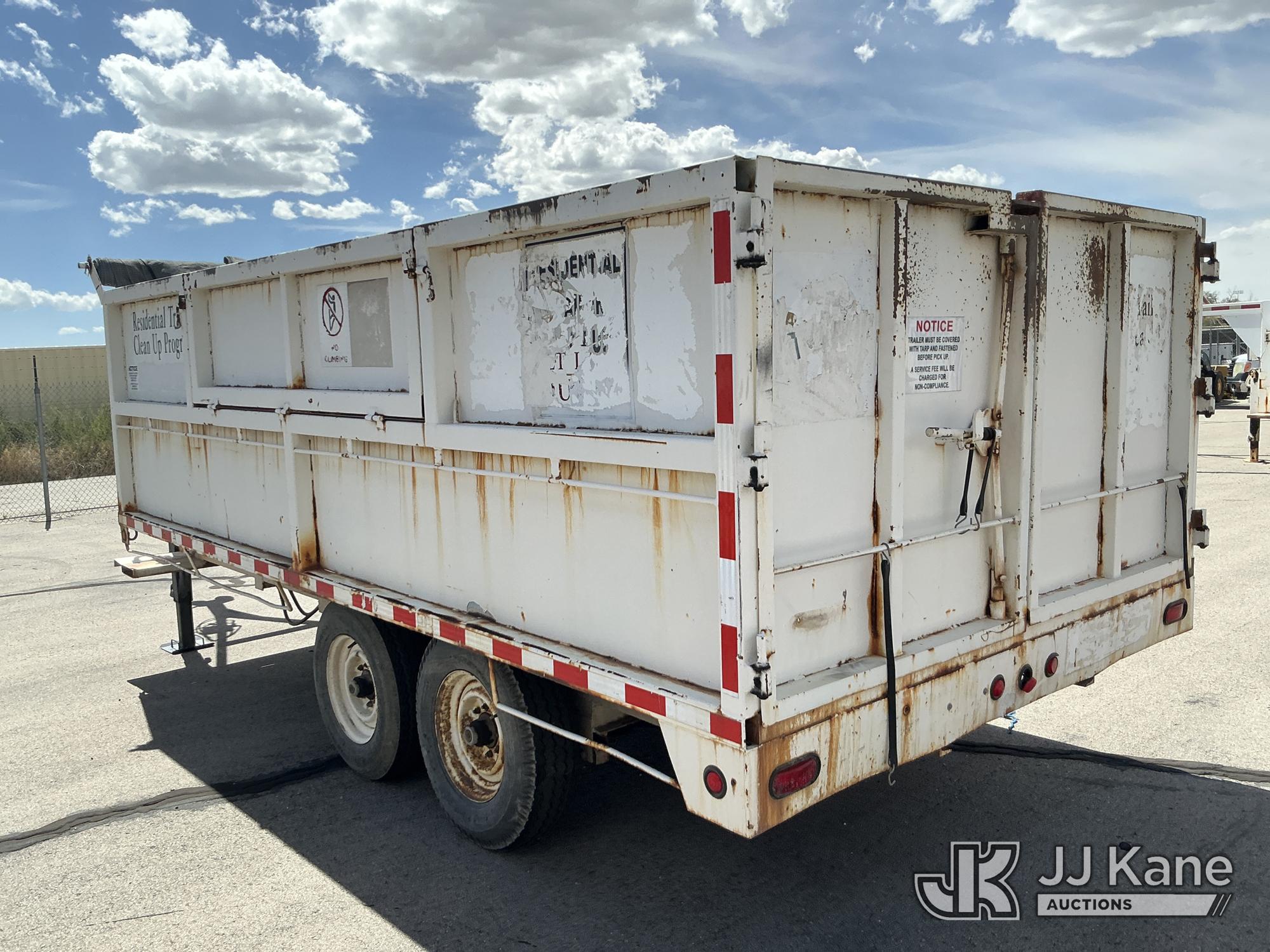 2000 Williamson 16ft Dump Trailer