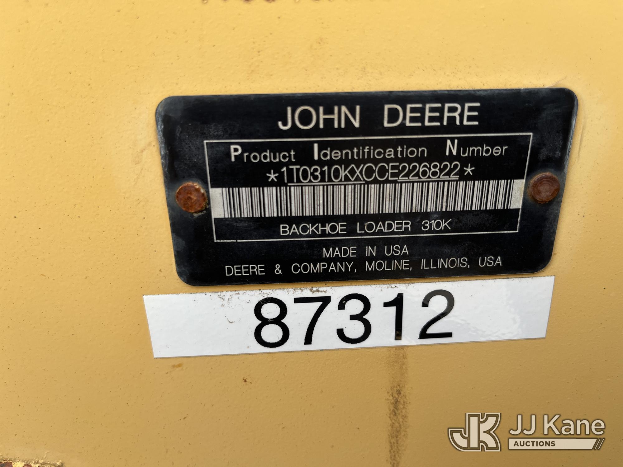 2012 John Deere 310K