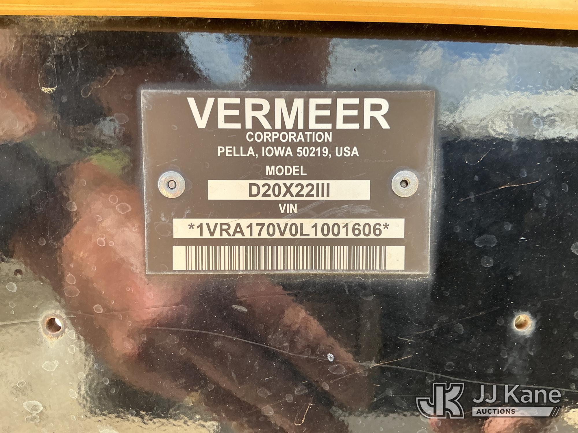 2020 Vermeer D20X22III
