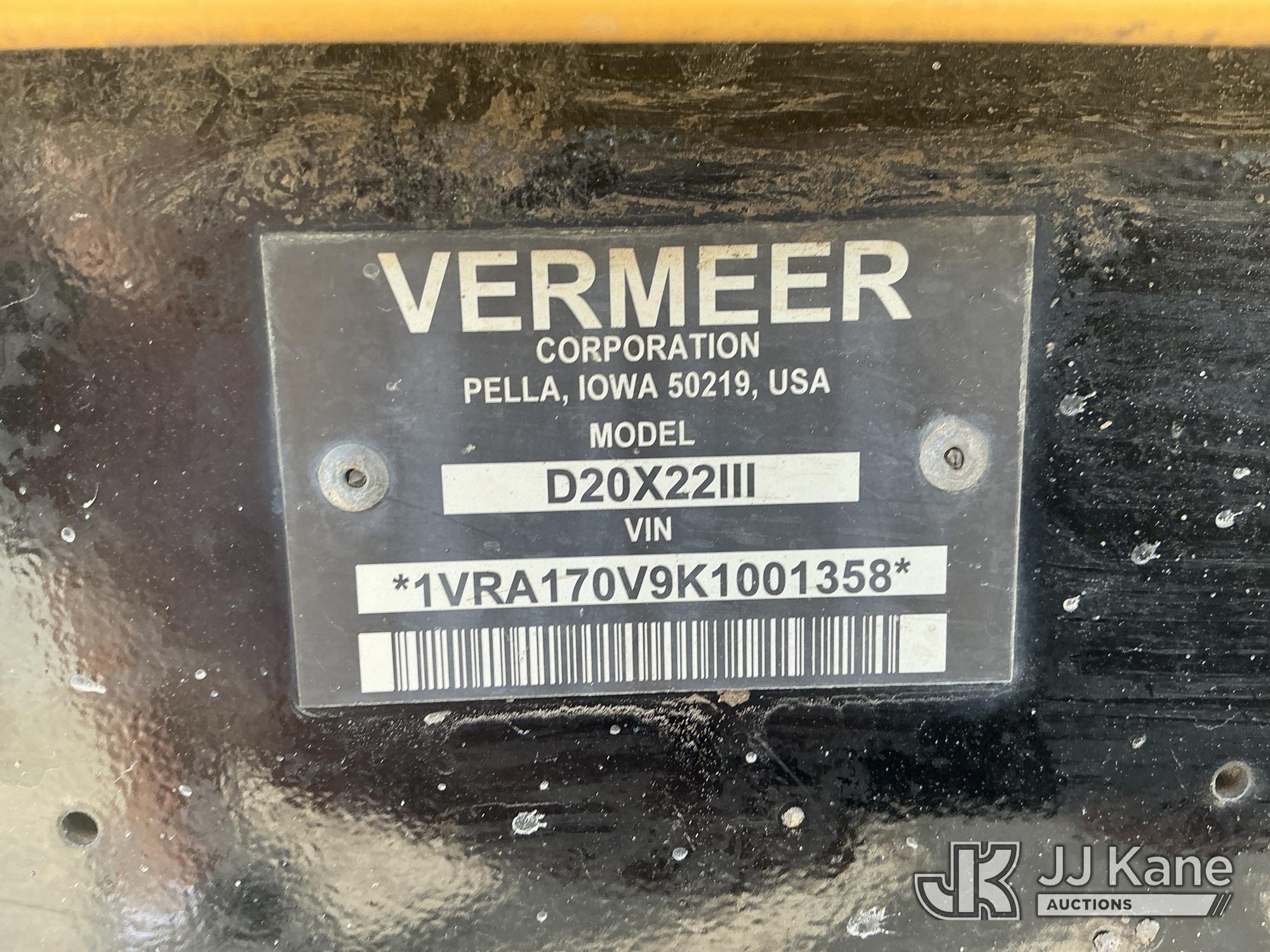 2019 Vermeer D20X22III