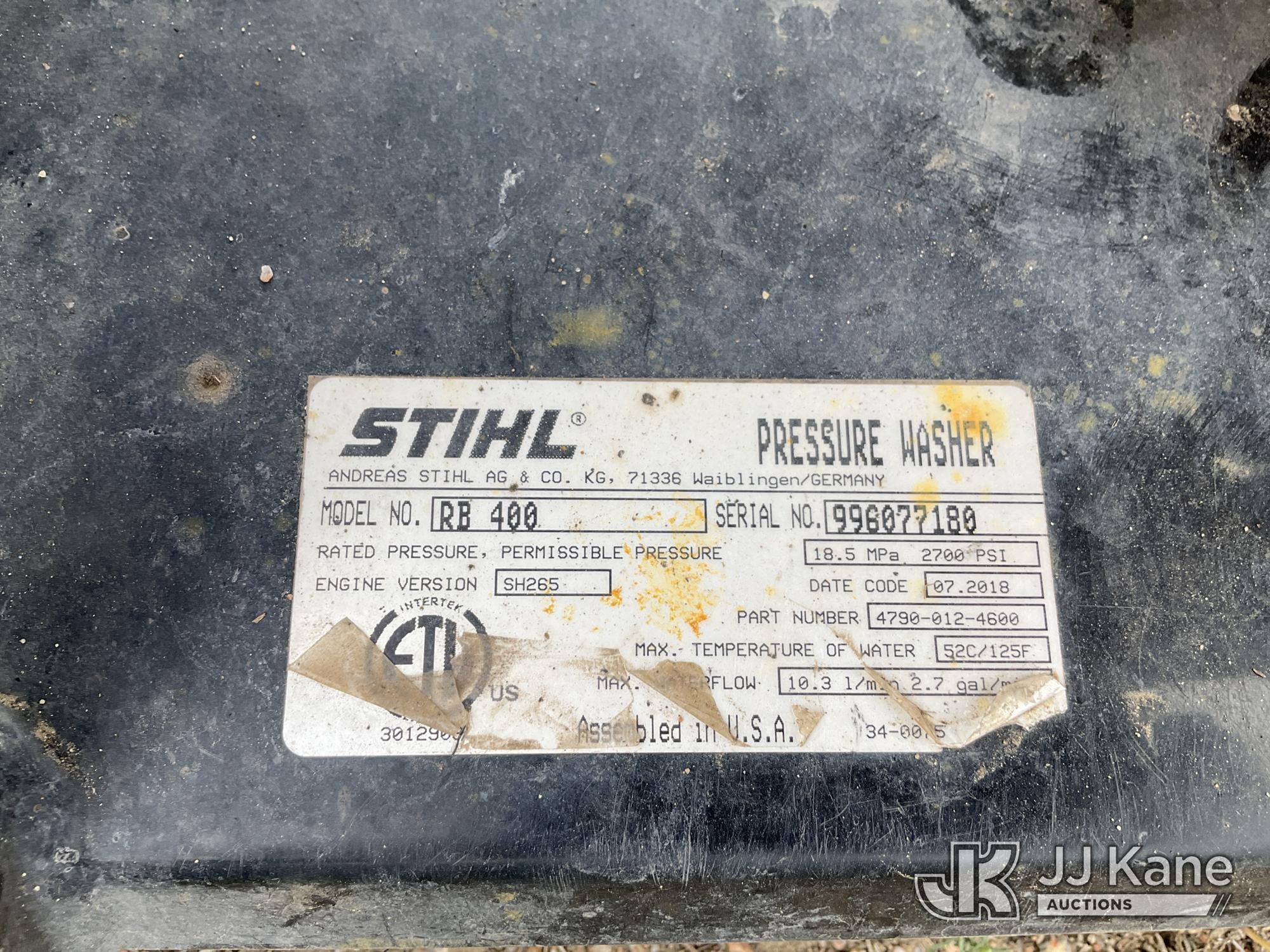 2018 Stihl RB400