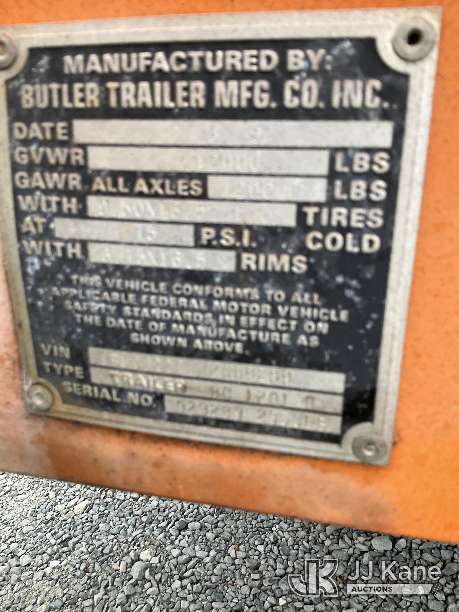 1992 Butler BC-1201-R