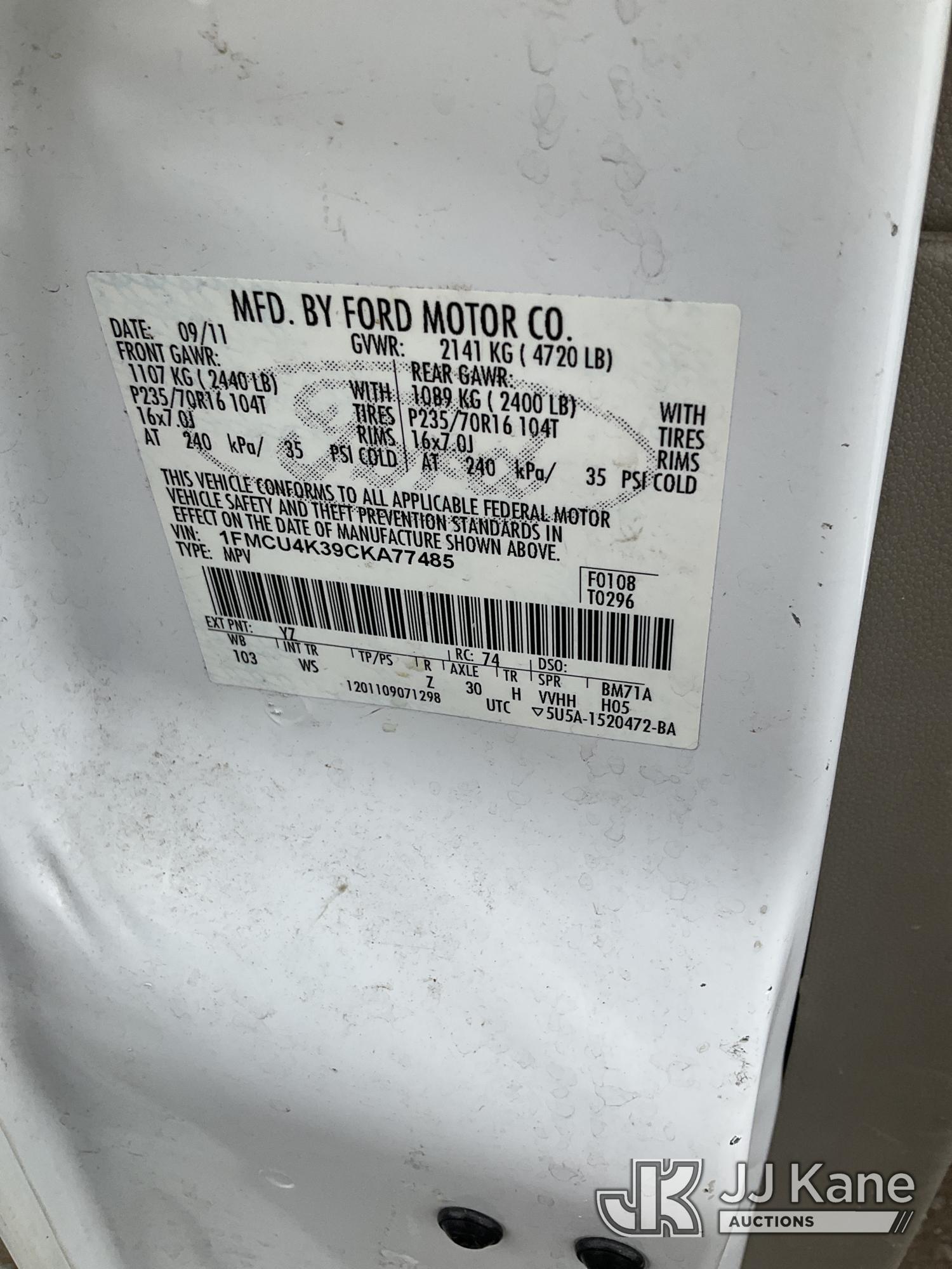 2012 Ford Escape Hybrid