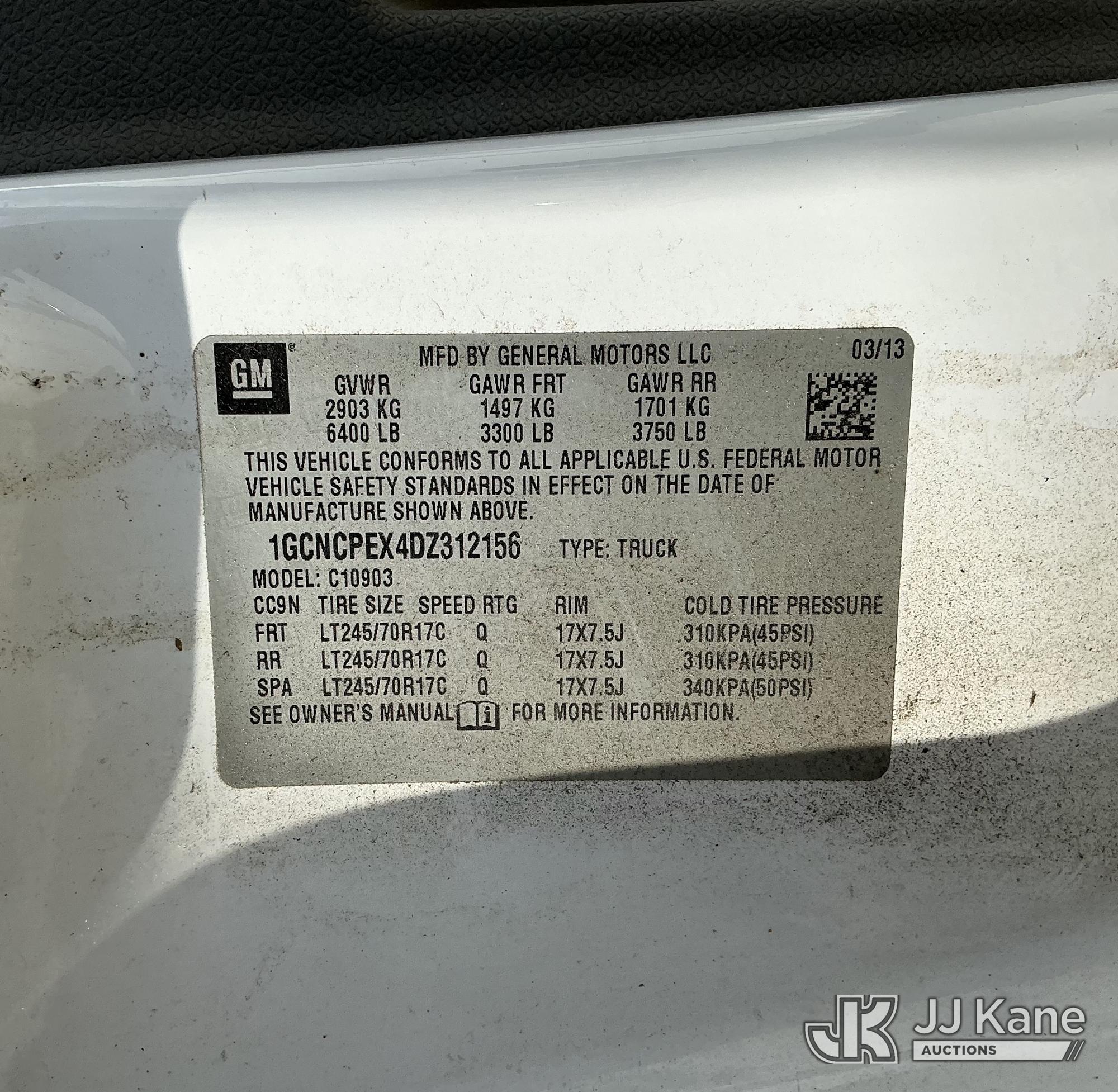 2013 Chevrolet Sierra 1500 2WD