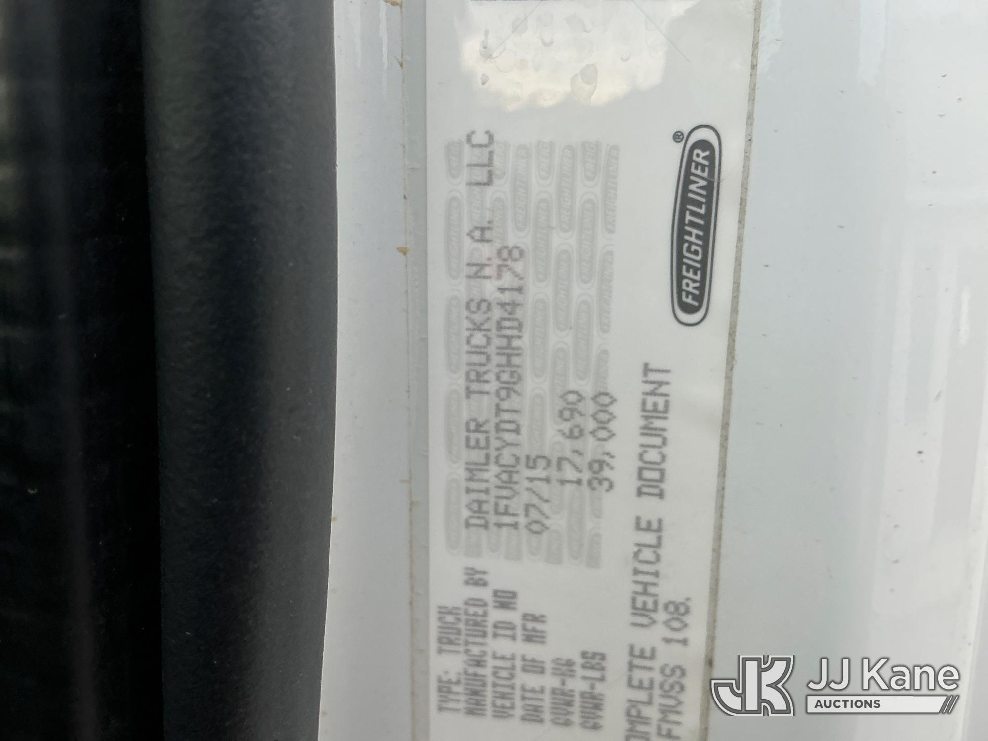 2016 Freightliner M2 Medium Duty