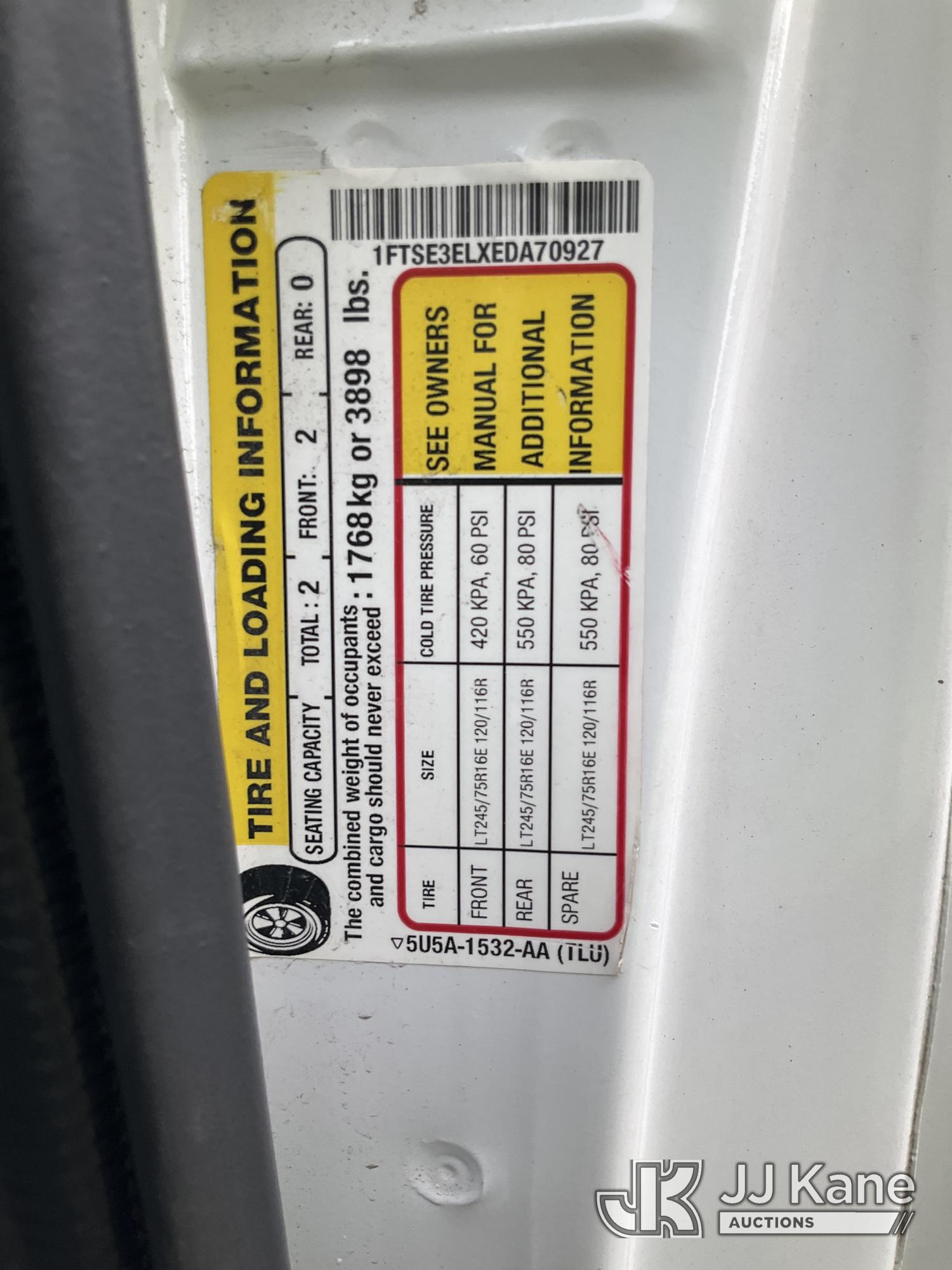 2014 Ford E-350