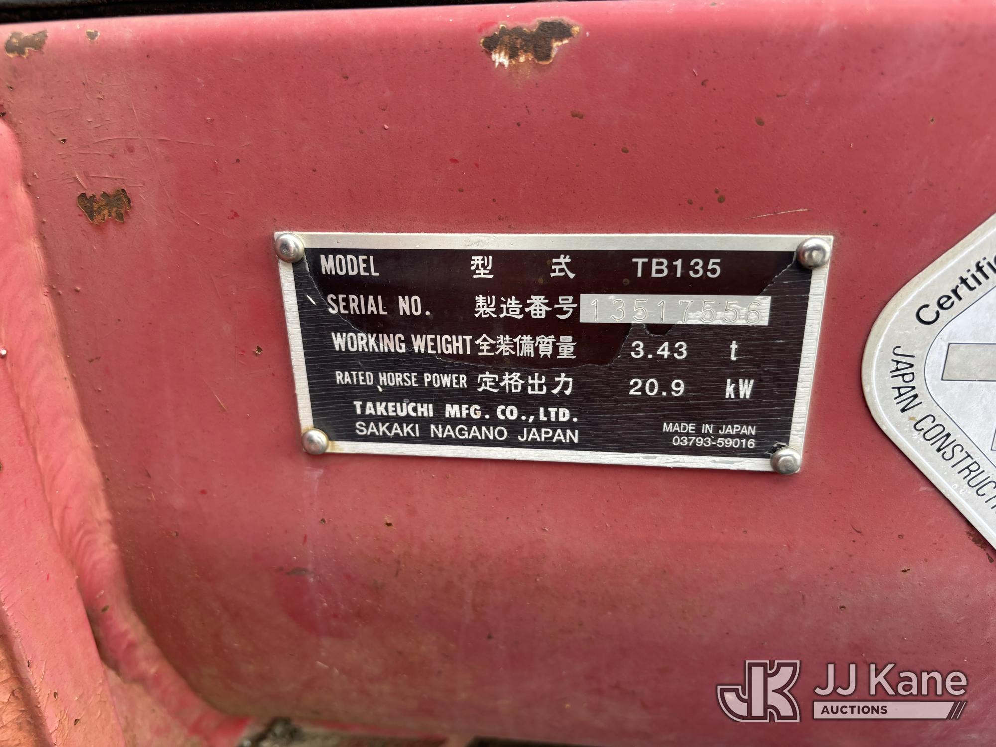 2006 Takeuchi TB135
