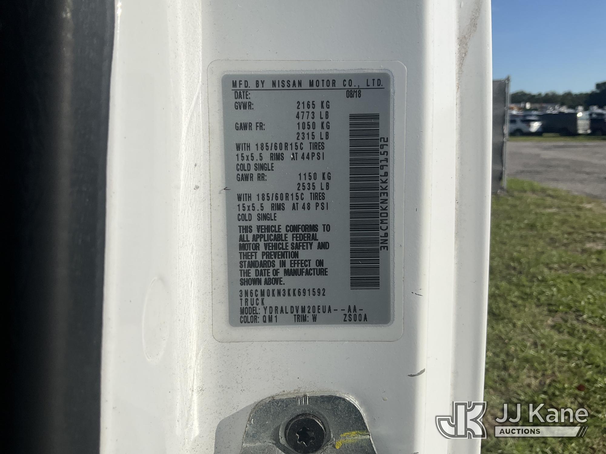 2019 Nissan NV200