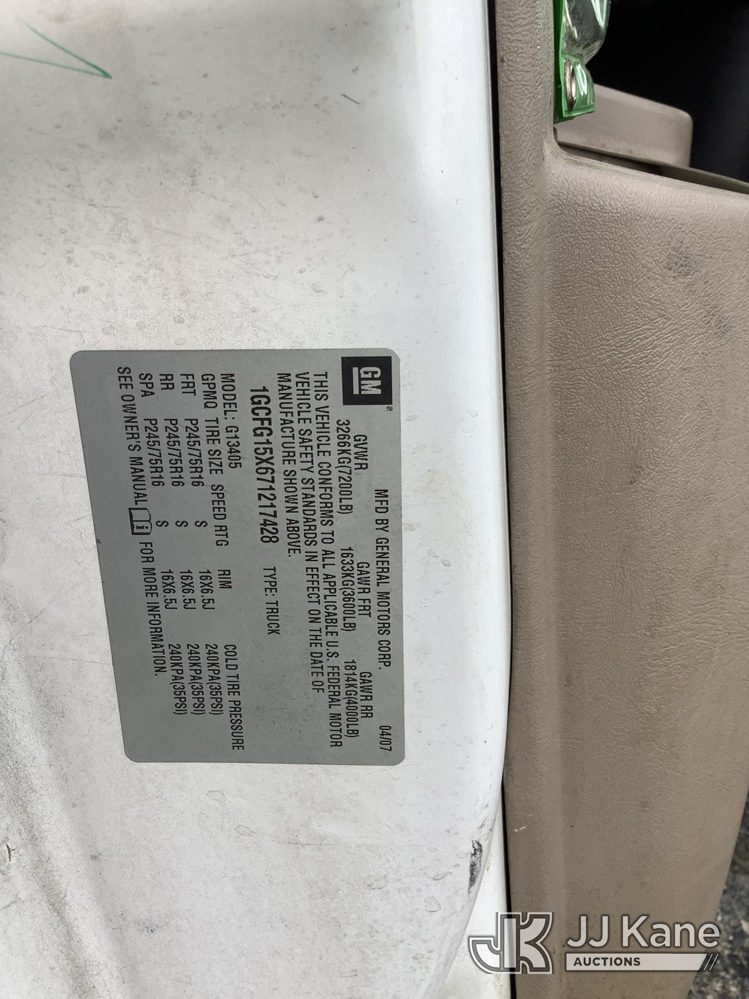 2007 Chevrolet EXPRESS G1500
