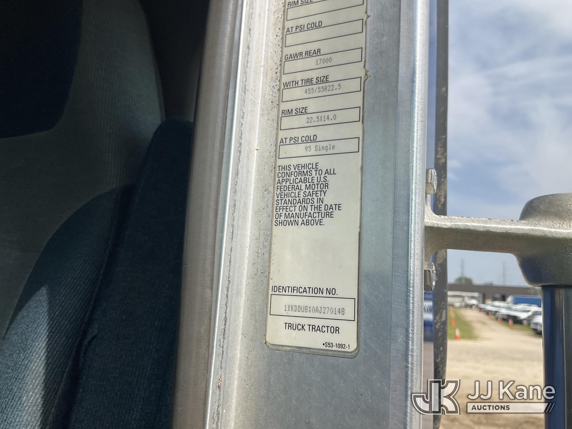 2010 Kenworth T800