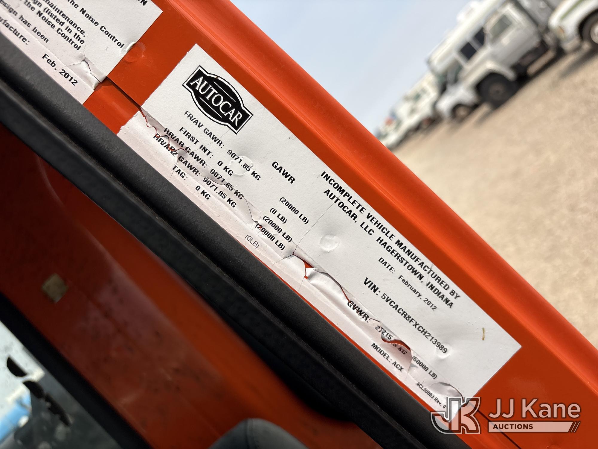 2012 Autocar XPEDITOR