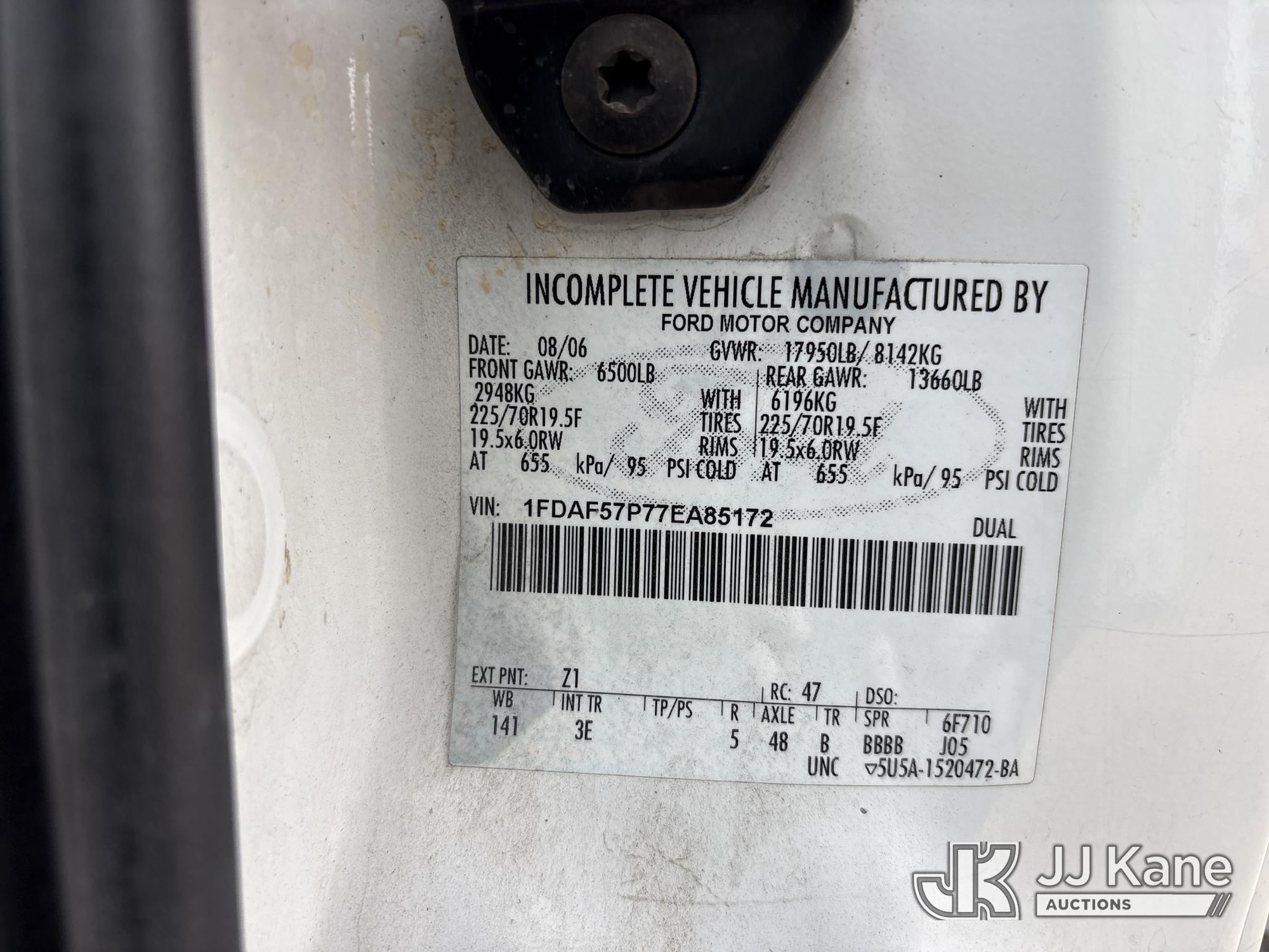 2007 Ford F550 4x4